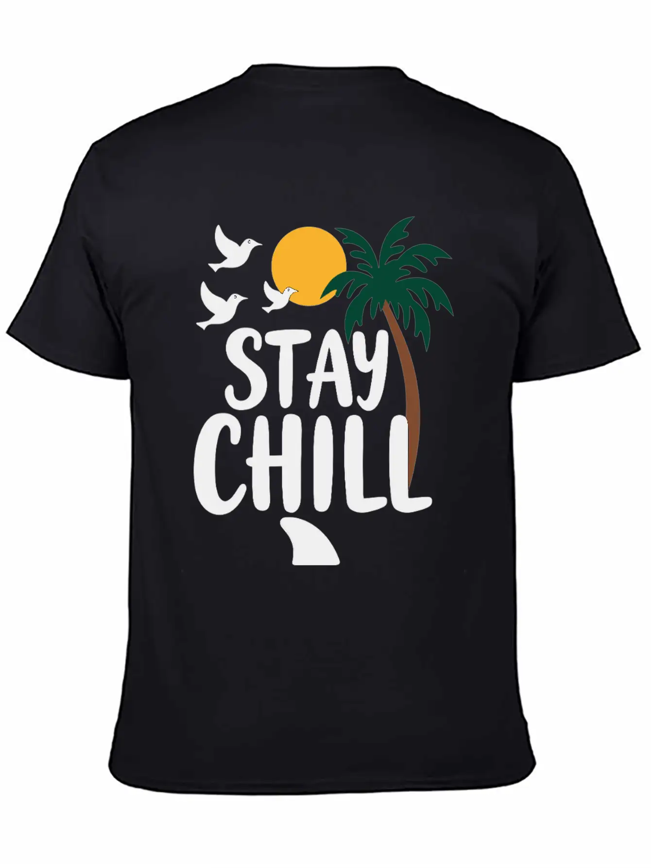 Stay Chill Relaxation Summer Vacation Stylish Everyday T-Shirt – Unisex Basic Cotton Tee