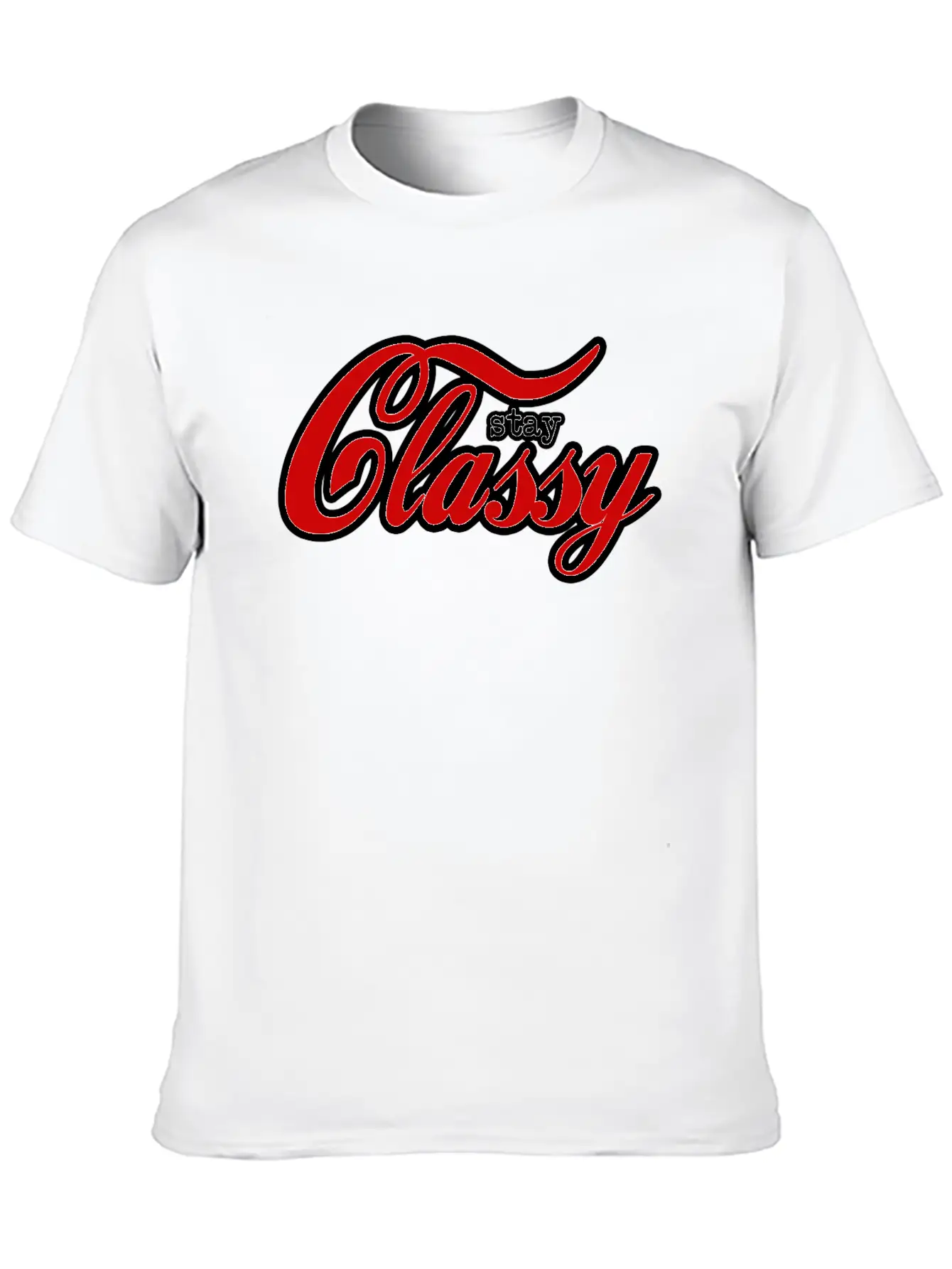 Stay Classy Unisex Short Sleeve Soft Cotton T-Shirt – Casual Everyday Wear