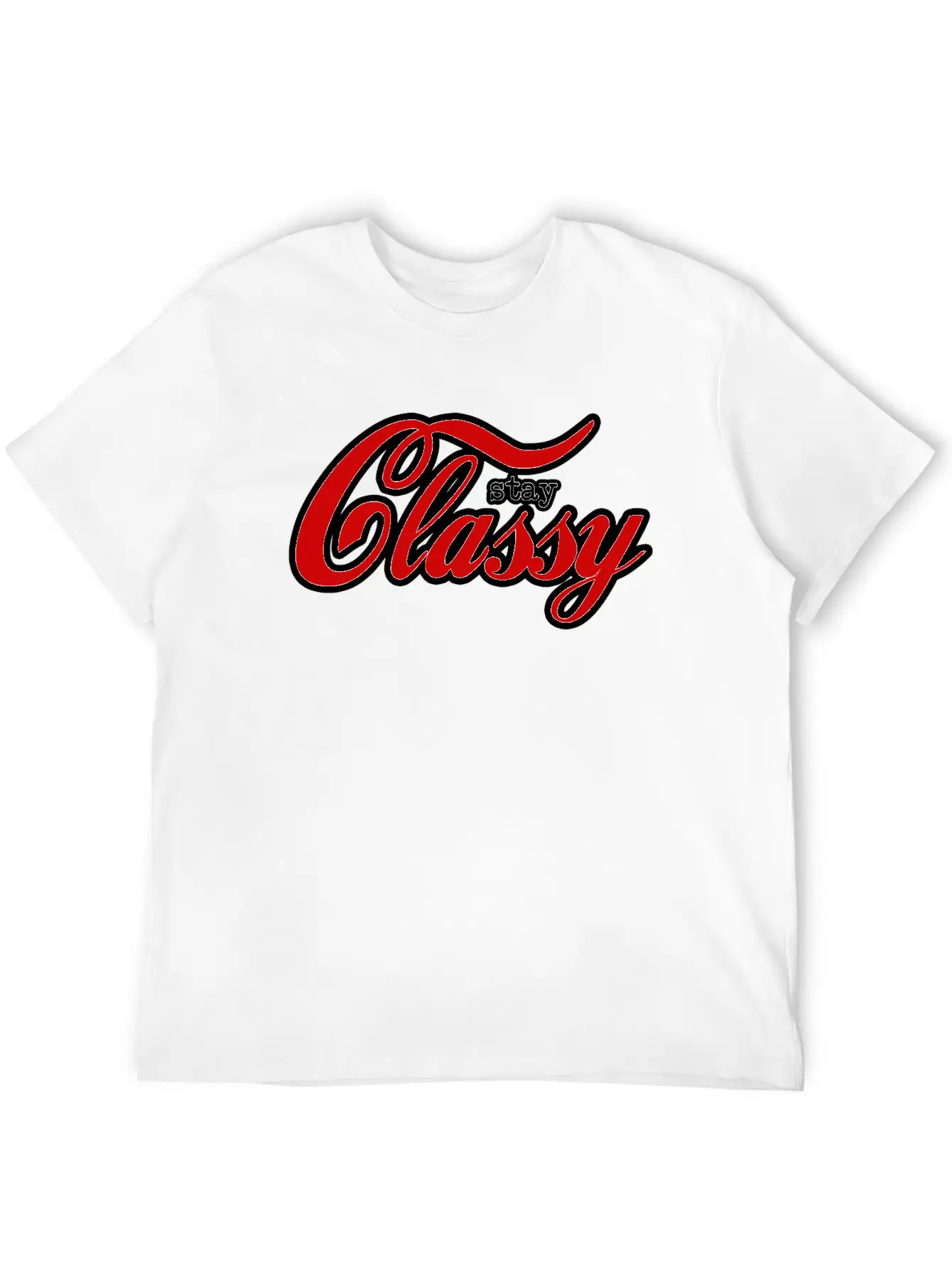 Stay Classy Unisex Short Sleeve Soft Cotton T-Shirt – Casual Everyday Wear