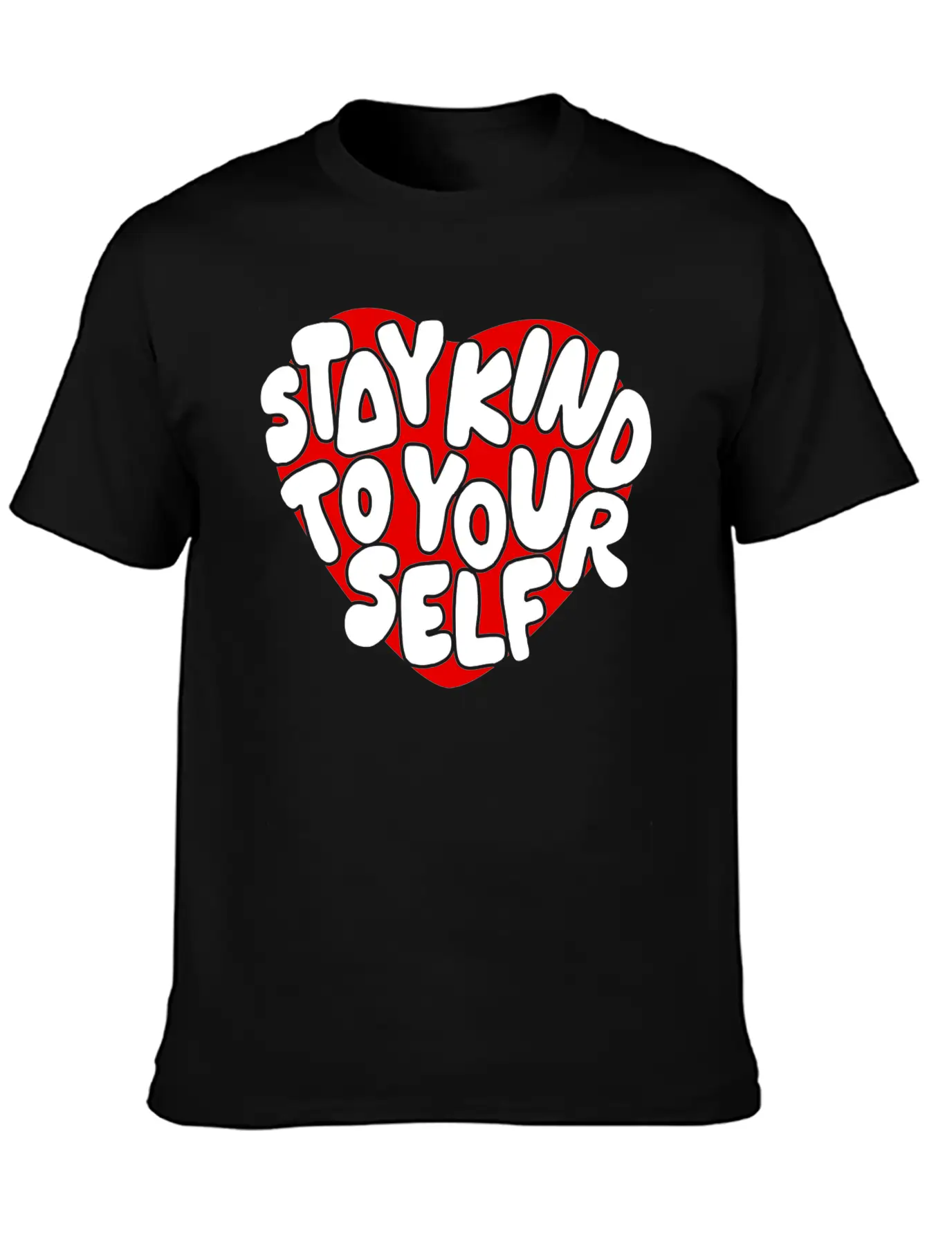 Stay Kind To Your Self Essential Unisex Summer Tee – Soft Cotton Casual Fit