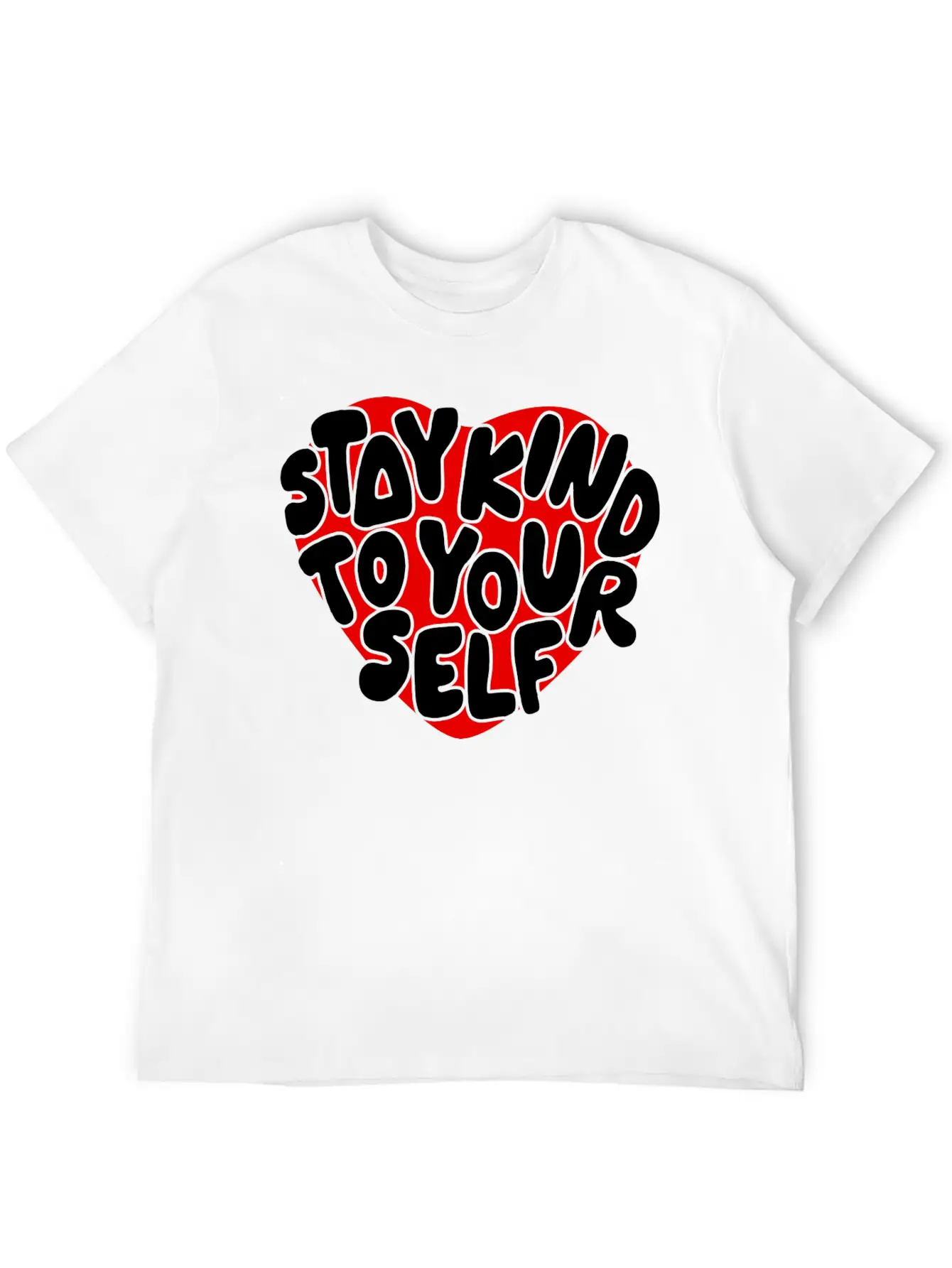Stay Kind To Your Self Essential Unisex Summer Tee – Soft Cotton Casual Fit