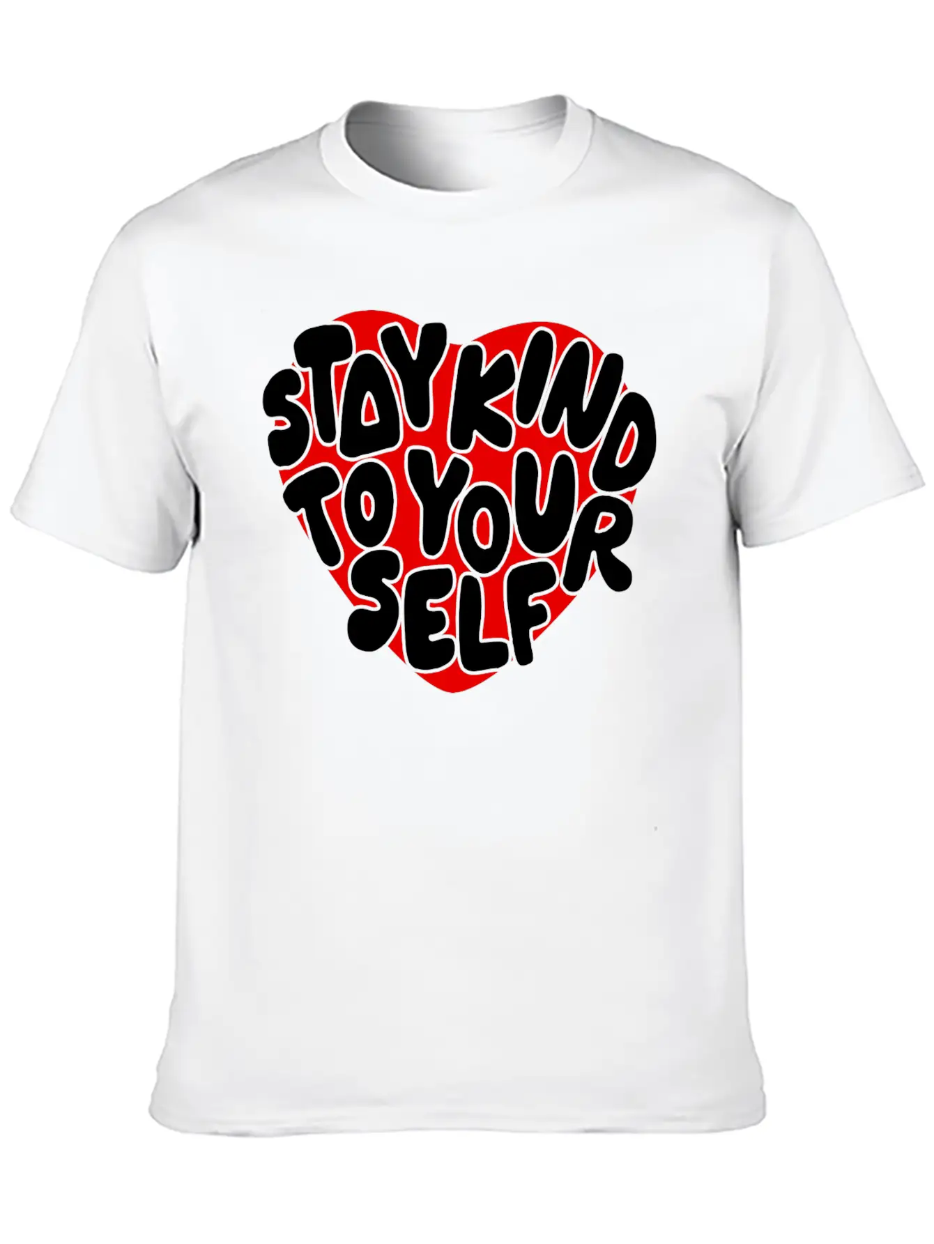 Stay Kind To Your Self Essential Unisex Summer Tee – Soft Cotton Casual Fit