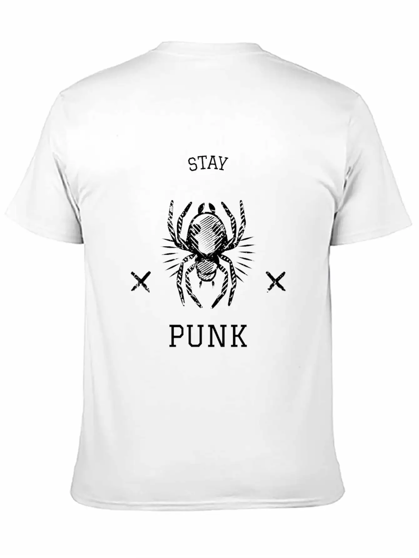 Stay Punk Comfortable Minimalist Graphic Tee – Summer Style Essential