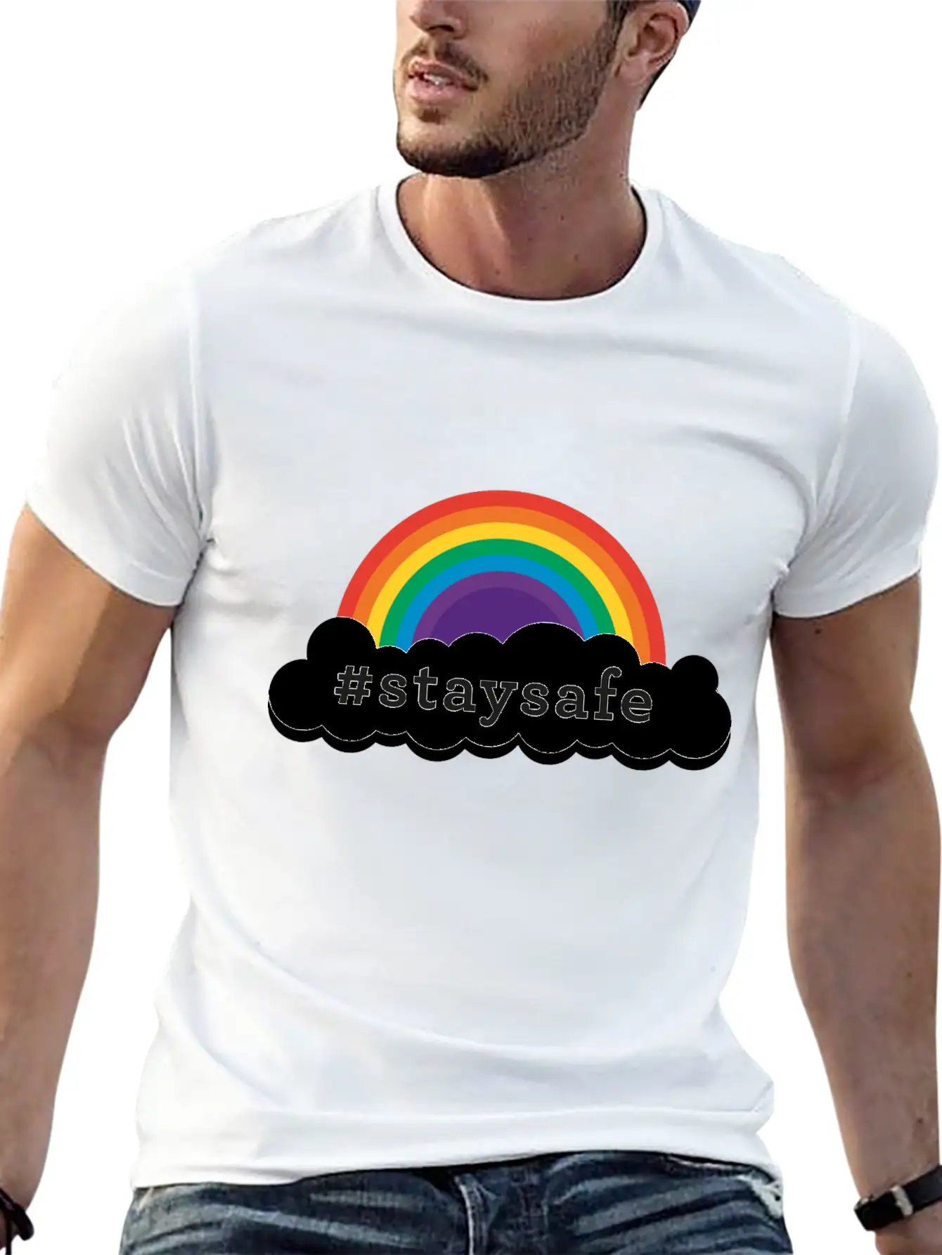 Stay Safe Stylish Everyday T-Shirt – Unisex Basic Cotton Tee