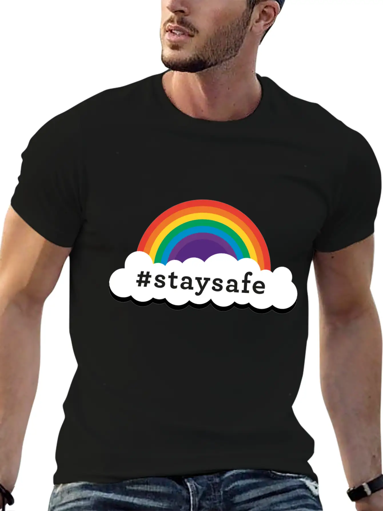 Stay Safe Stylish Everyday T-Shirt – Unisex Basic Cotton Tee