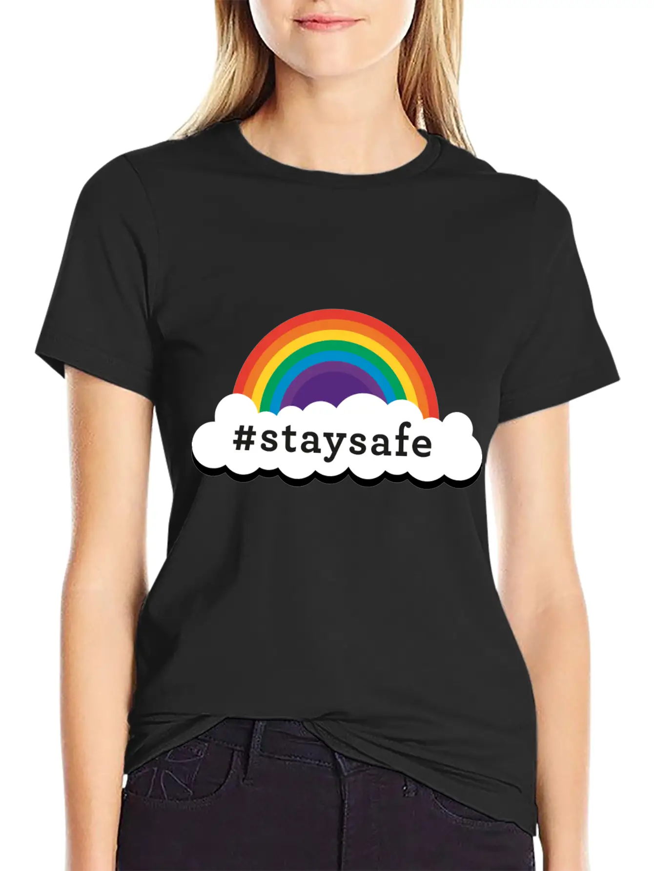 Stay Safe Stylish Everyday T-Shirt – Unisex Basic Cotton Tee