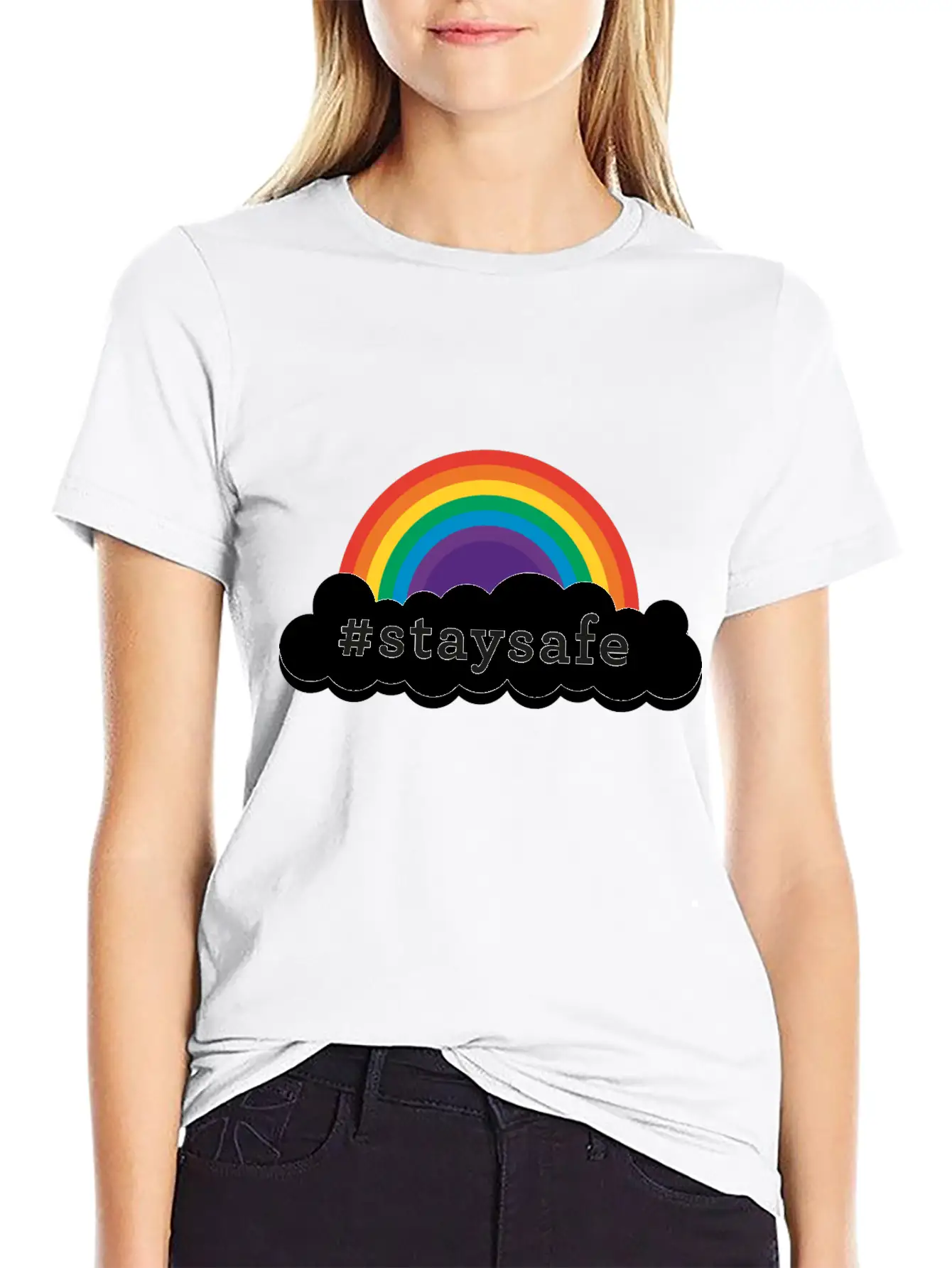 Stay Safe Stylish Everyday T-Shirt – Unisex Basic Cotton Tee