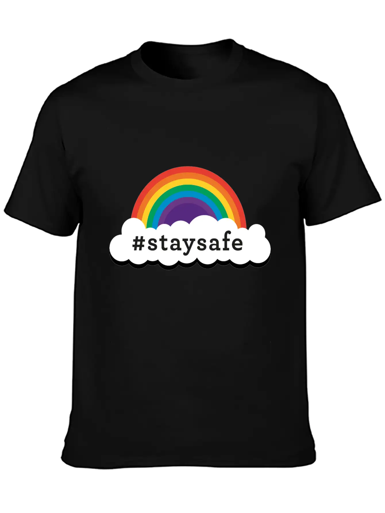 Stay Safe Stylish Everyday T-Shirt – Unisex Basic Cotton Tee
