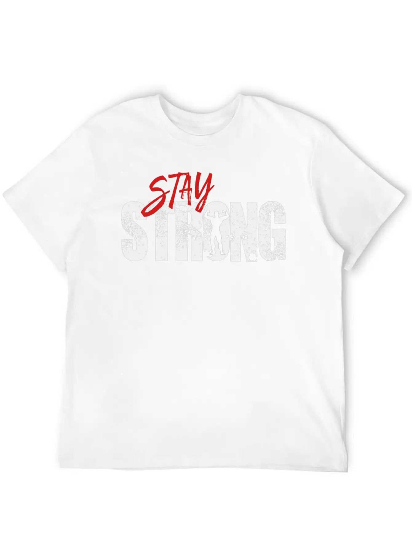Stay Strong Comfortable Minimalist Graphic Tee – Summer Style Essential