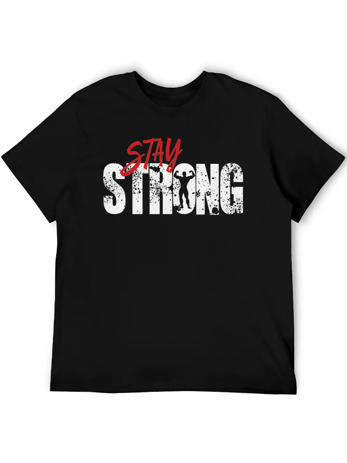 Stay Strong Comfortable Minimalist Graphic Tee – Summer Style Essential