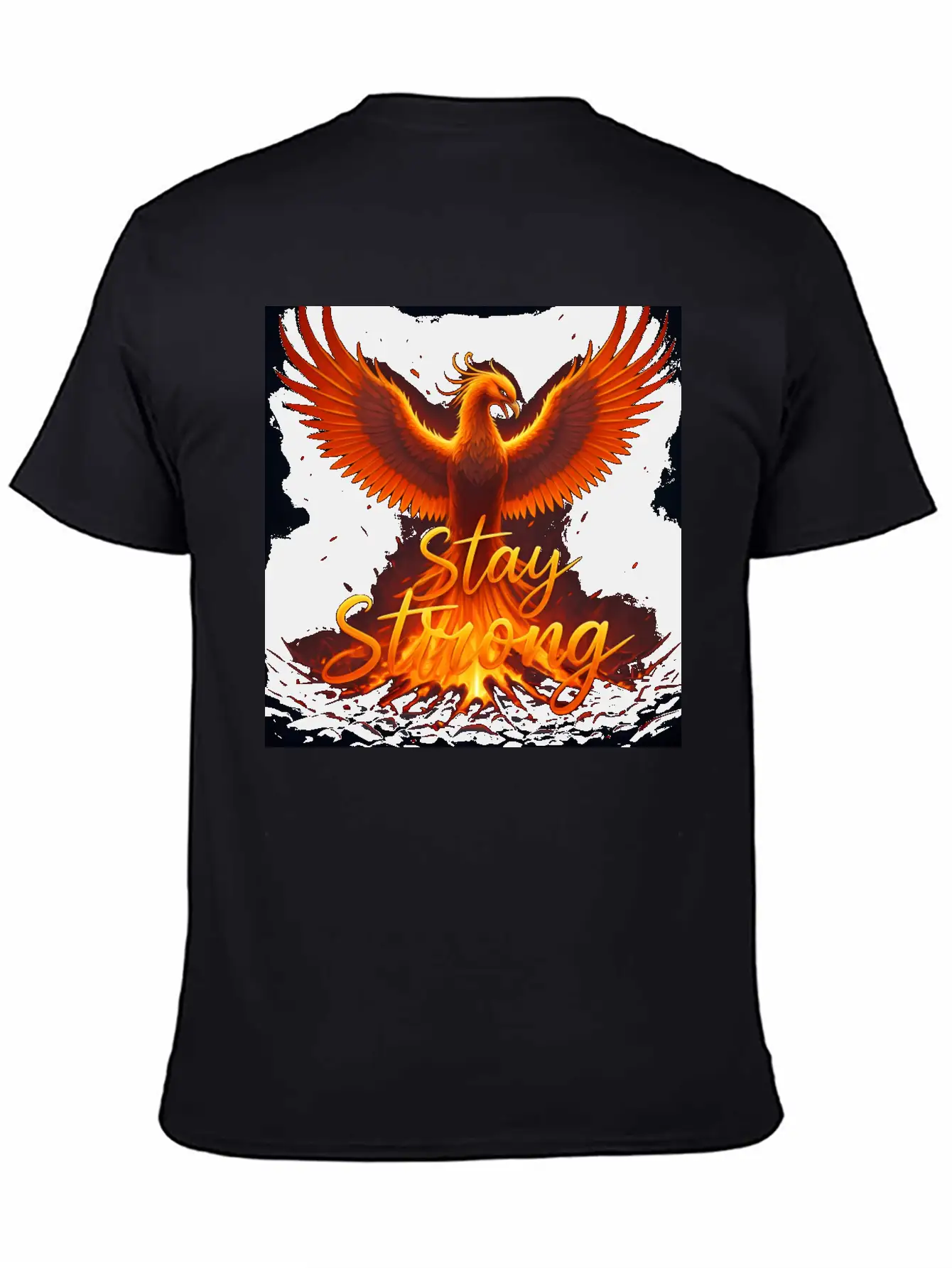 Stay Strong Unisex Short Sleeve Soft Cotton T-Shirt – Casual Everyday Wear