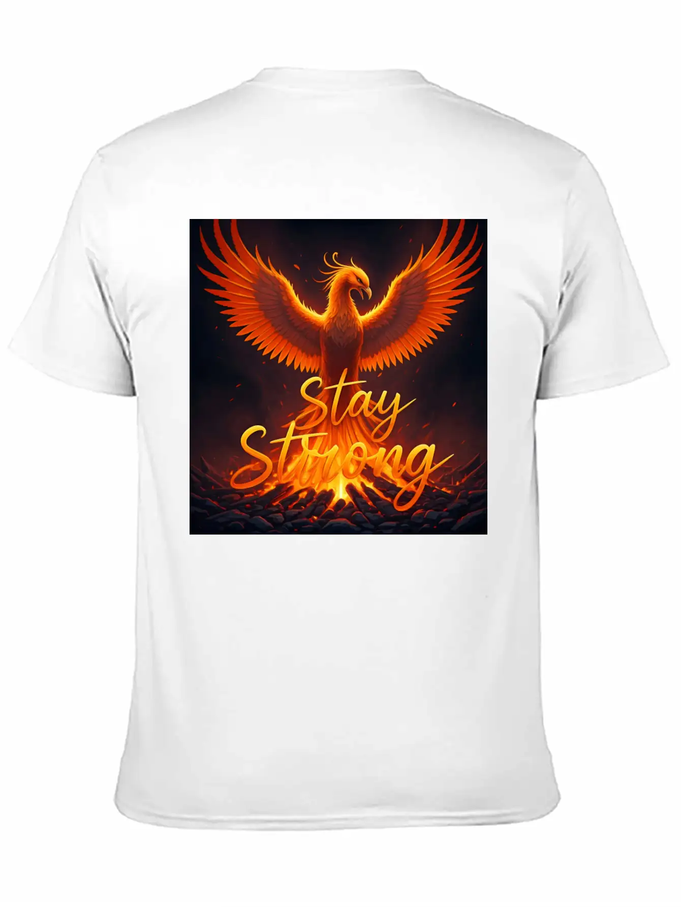 Stay Strong Unisex Short Sleeve Soft Cotton T-Shirt – Casual Everyday Wear