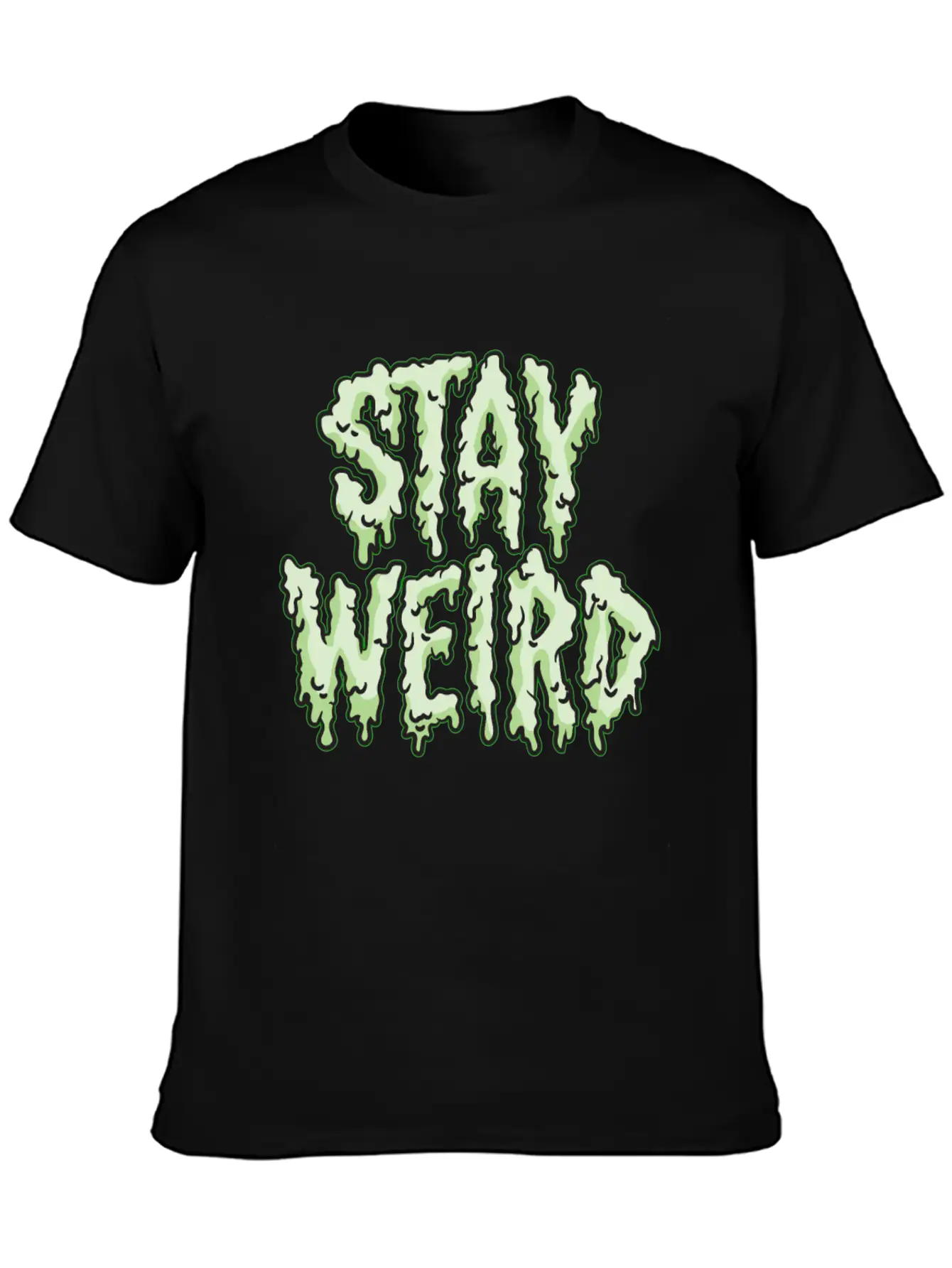Stay Weird Stylish Everyday T-Shirt – Unisex Basic Cotton Tee
