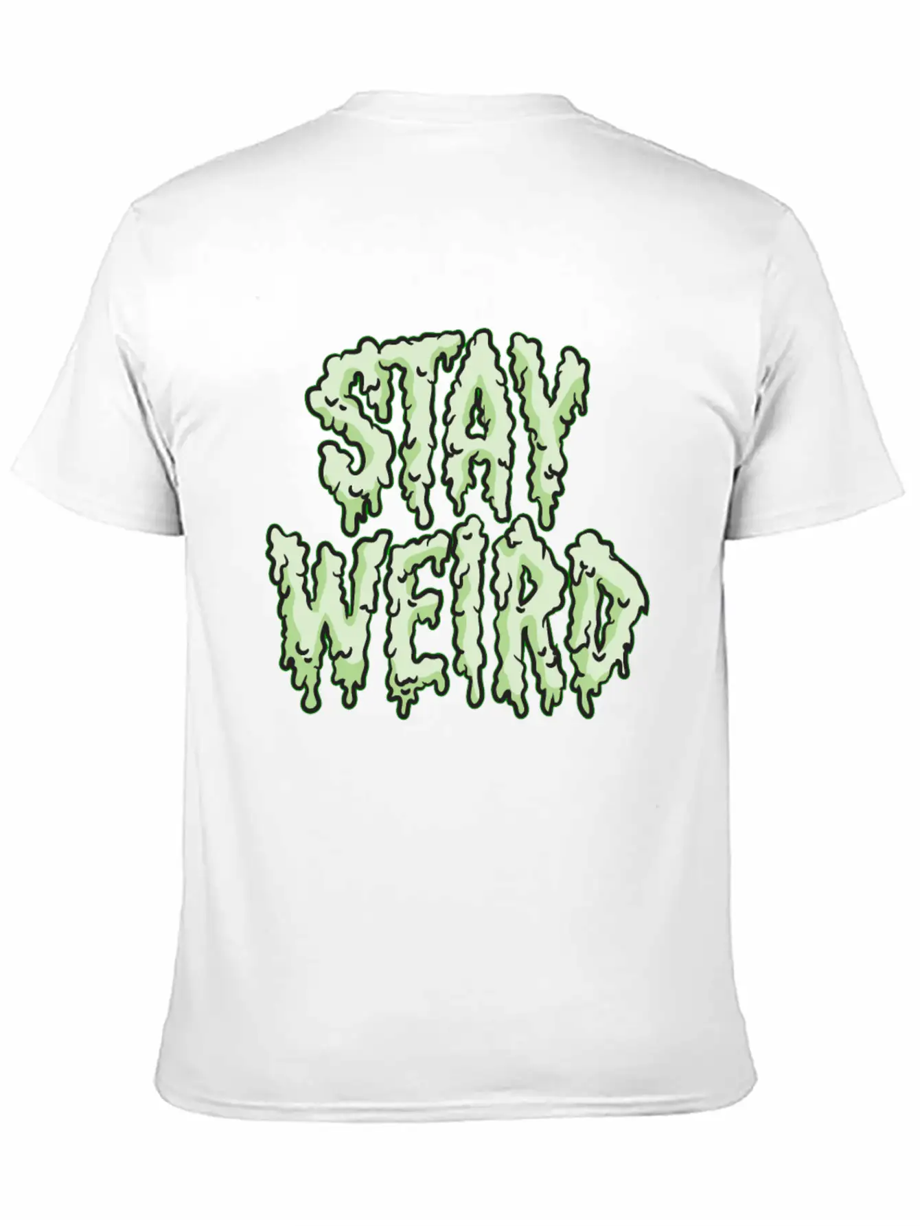 Stay Weird Stylish Everyday T-Shirt – Unisex Basic Cotton Tee