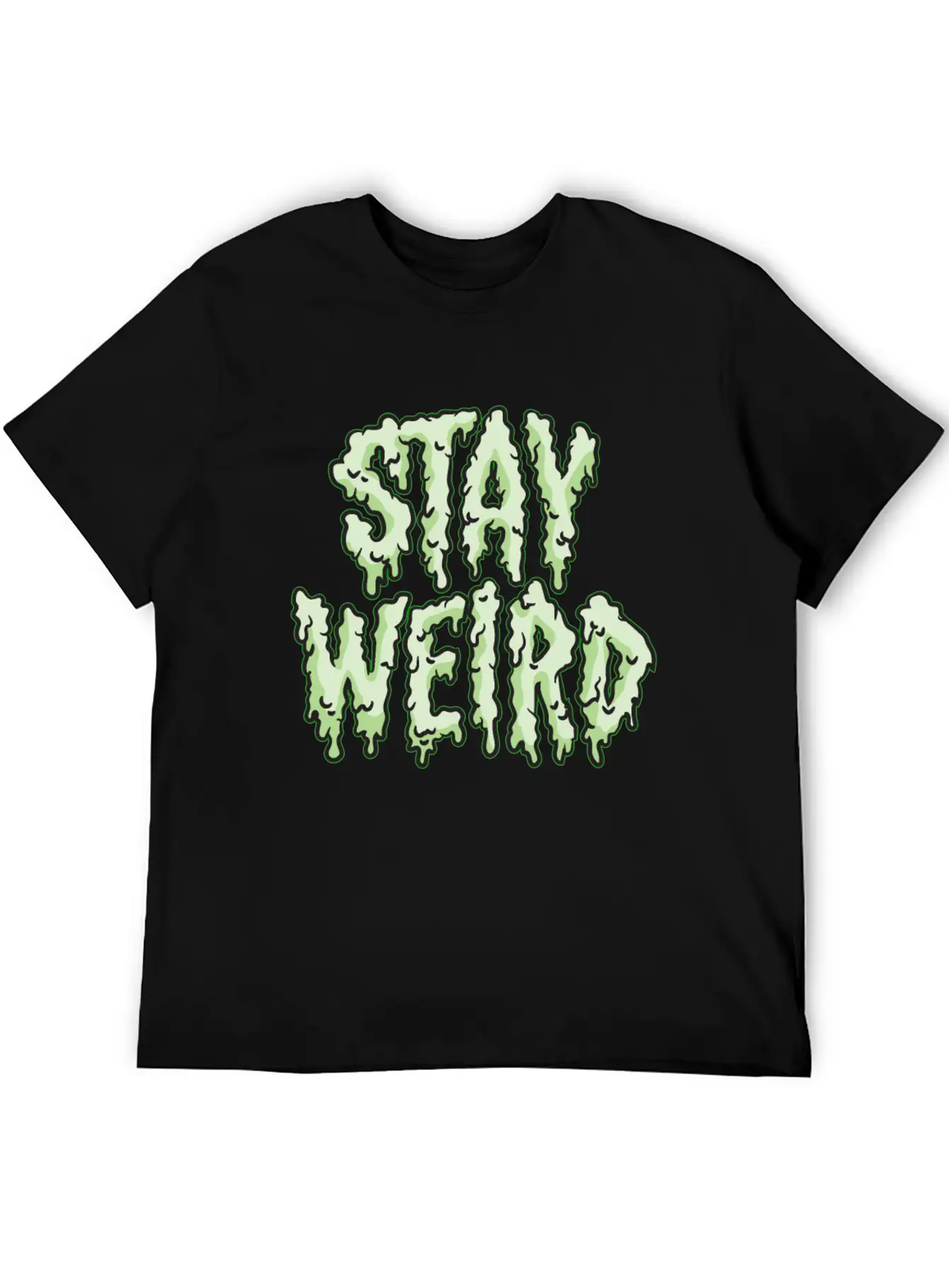 Stay Weird Stylish Everyday T-Shirt – Unisex Basic Cotton Tee