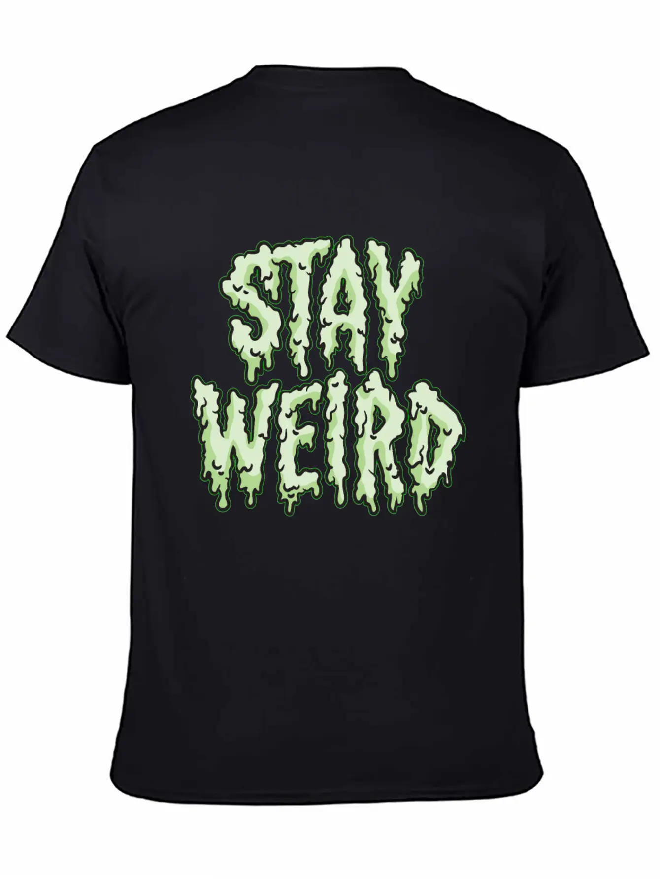 Stay Weird Stylish Everyday T-Shirt – Unisex Basic Cotton Tee