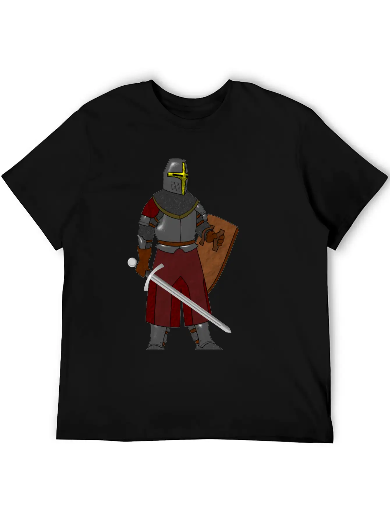 Steel Plate Armor Stylish Everyday T-Shirt – Unisex Basic Cotton Tee