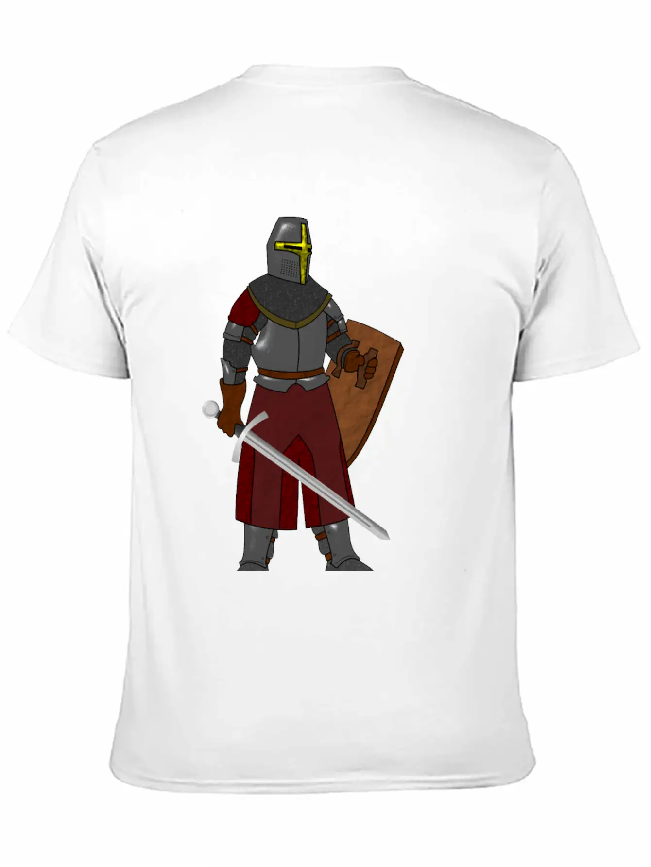 Steel Plate Armor Stylish Everyday T-Shirt – Unisex Basic Cotton Tee