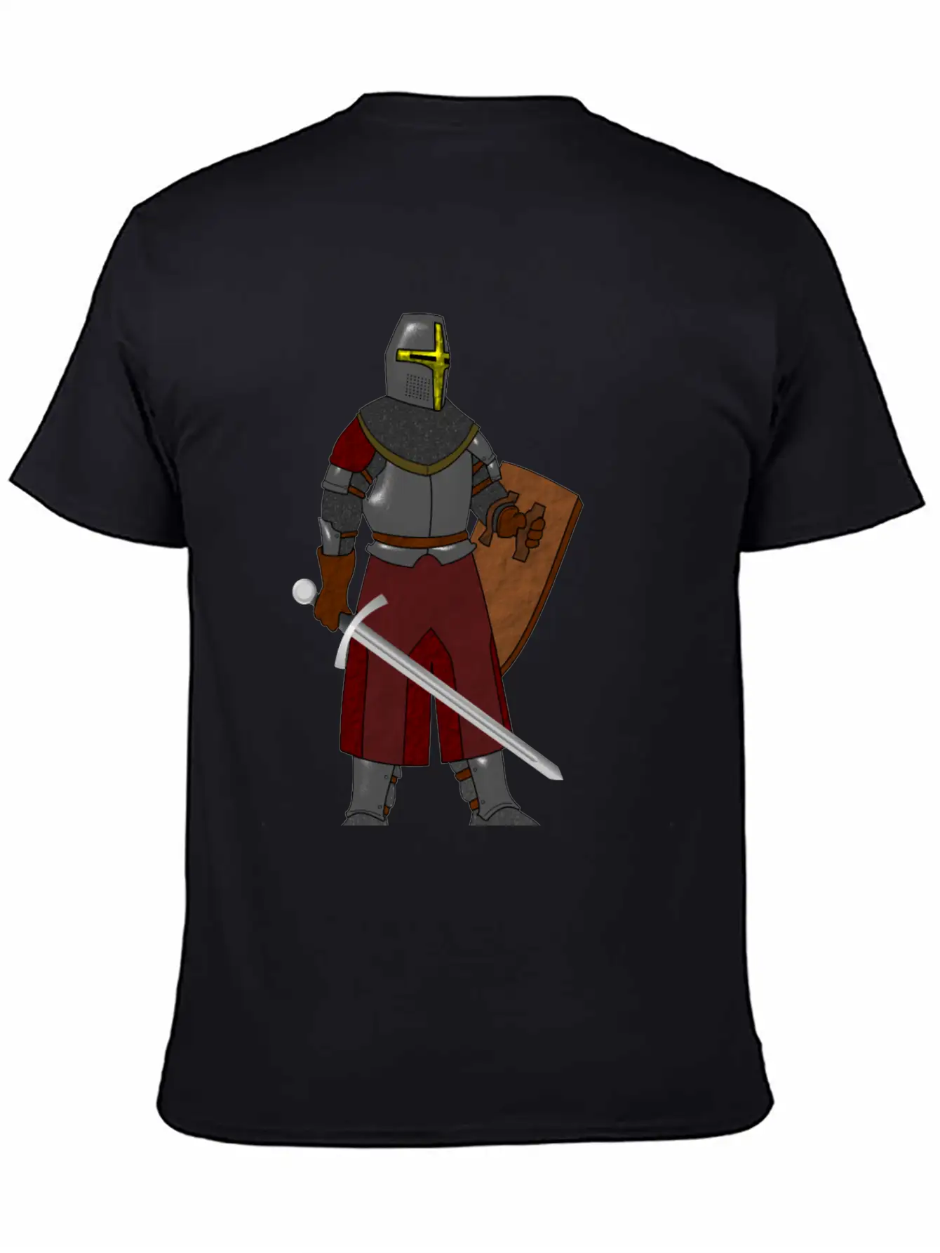 Steel Plate Armor Stylish Everyday T-Shirt – Unisex Basic Cotton Tee