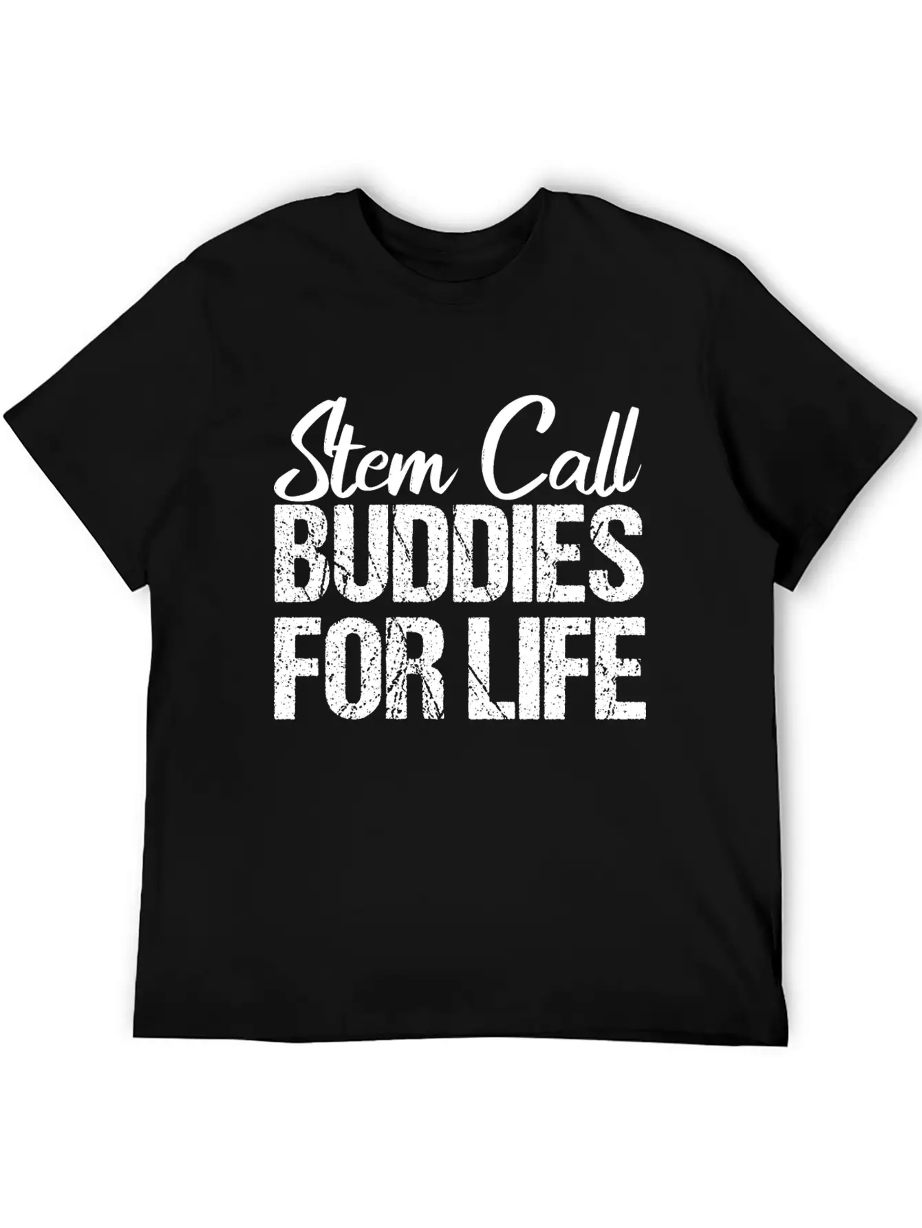 Stem Cell Stem Cell Buddies For Life Stylish Everyday T-Shirt – Unisex Basic Cotton Tee