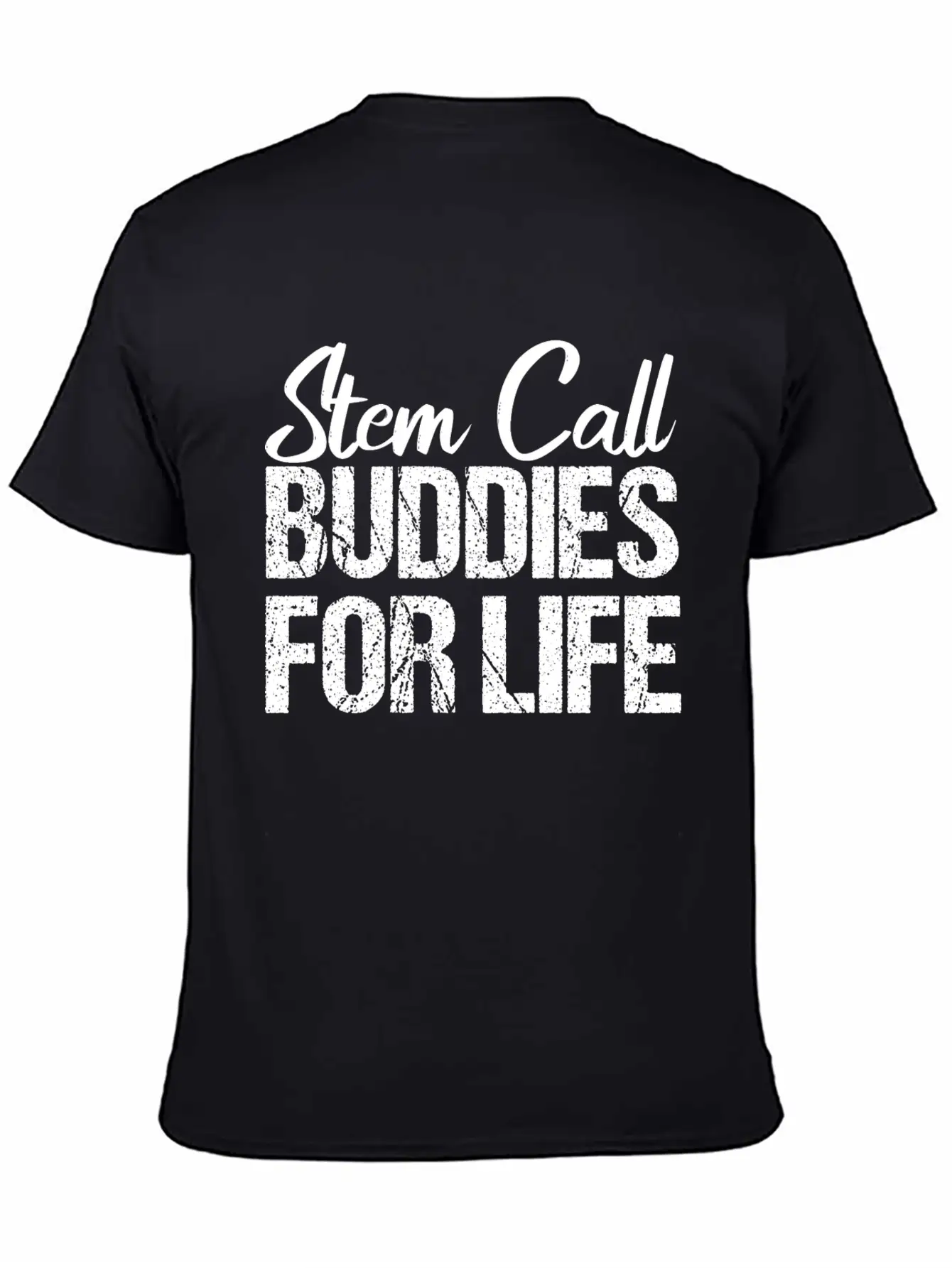 Stem Cell Stem Cell Buddies For Life Stylish Everyday T-Shirt – Unisex Basic Cotton Tee