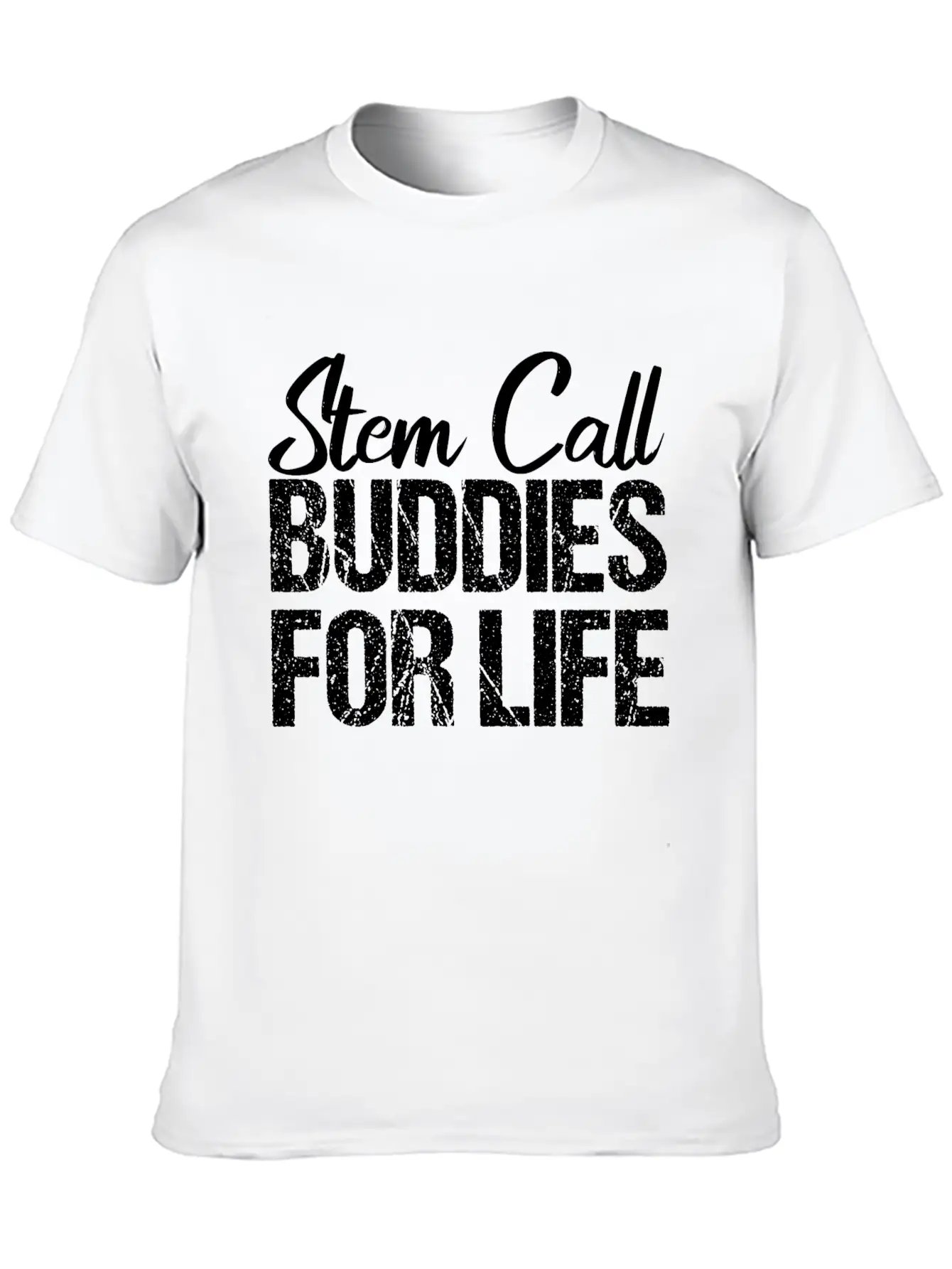 Stem Cell Stem Cell Buddies For Life Stylish Everyday T-Shirt – Unisex Basic Cotton Tee