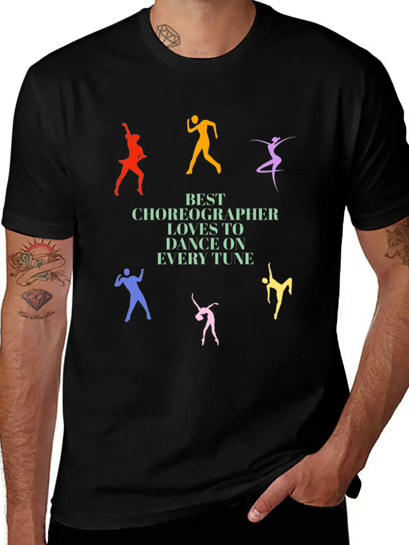 Steps On Beats! Comfortable Minimalist Graphic Tee – Summer Style Essential