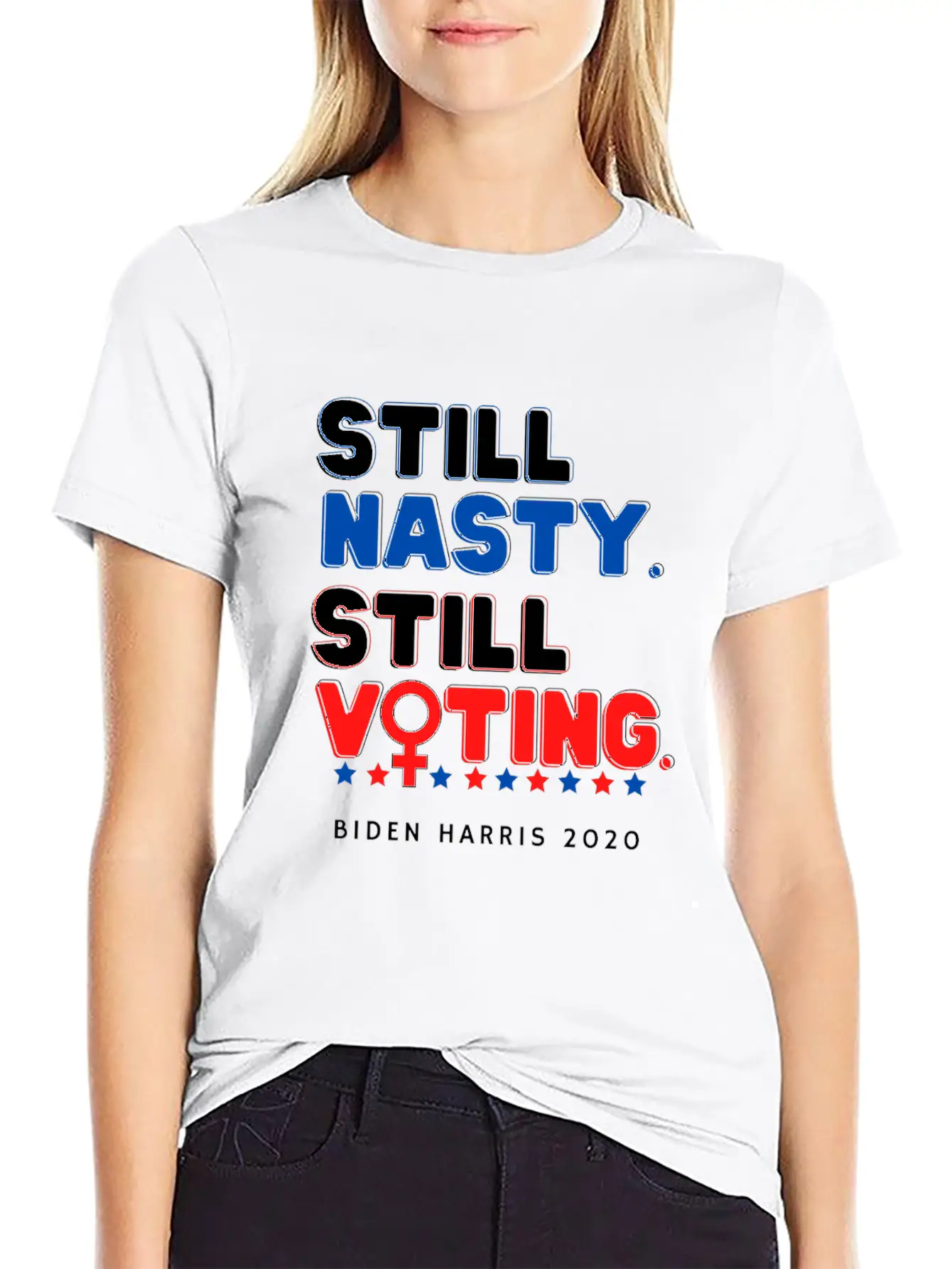Still Nasty Still Voting - Biden Harris 2020 Unisex Casual T-Shirt – Clean Design For Daily Comfort