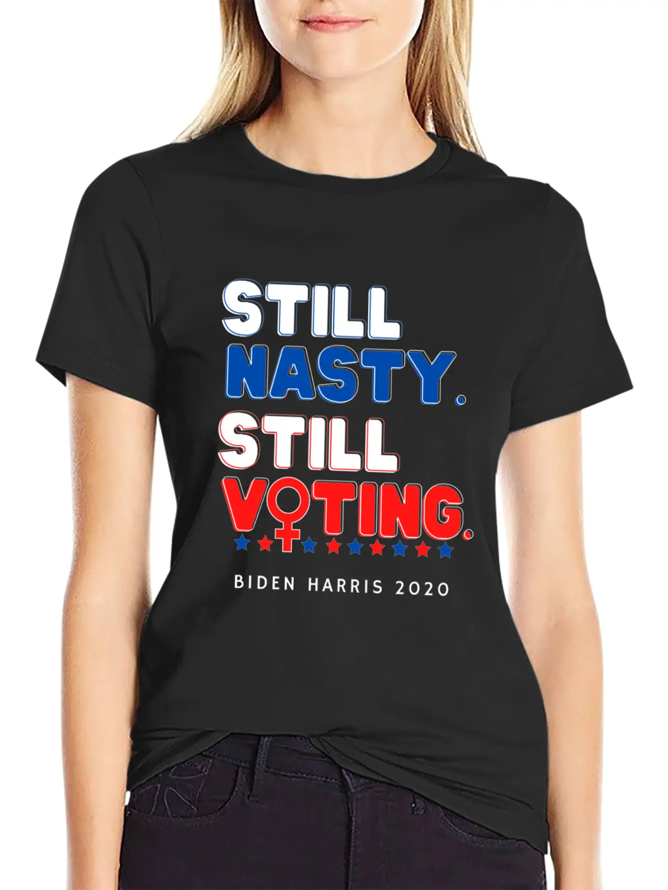 Still Nasty Still Voting - Biden Harris 2020 Unisex Casual T-Shirt – Clean Design For Daily Comfort