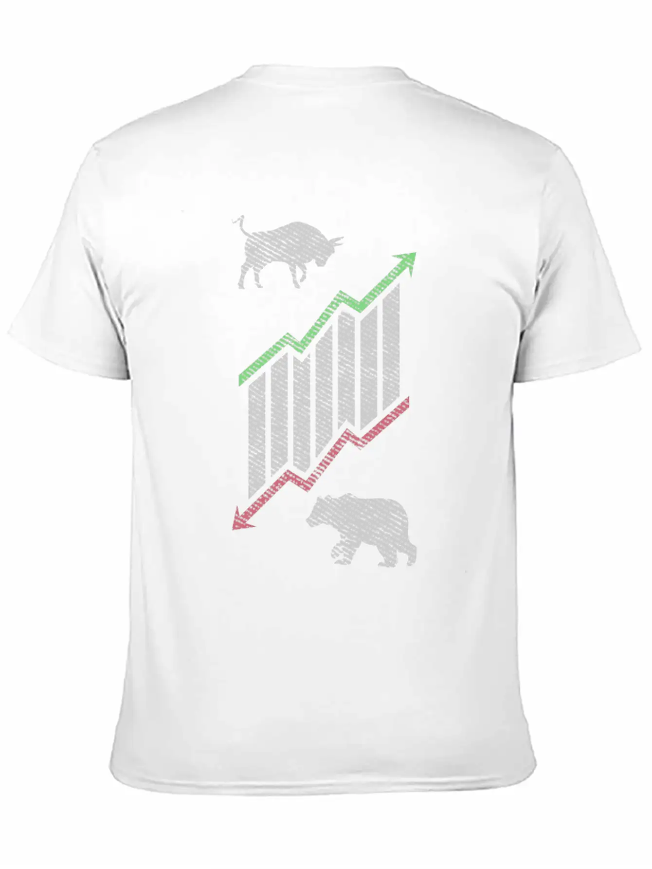 Stock Market Bulls And Bears Market Gift Essential Unisex Summer Tee – Soft Cotton Casual Fit
