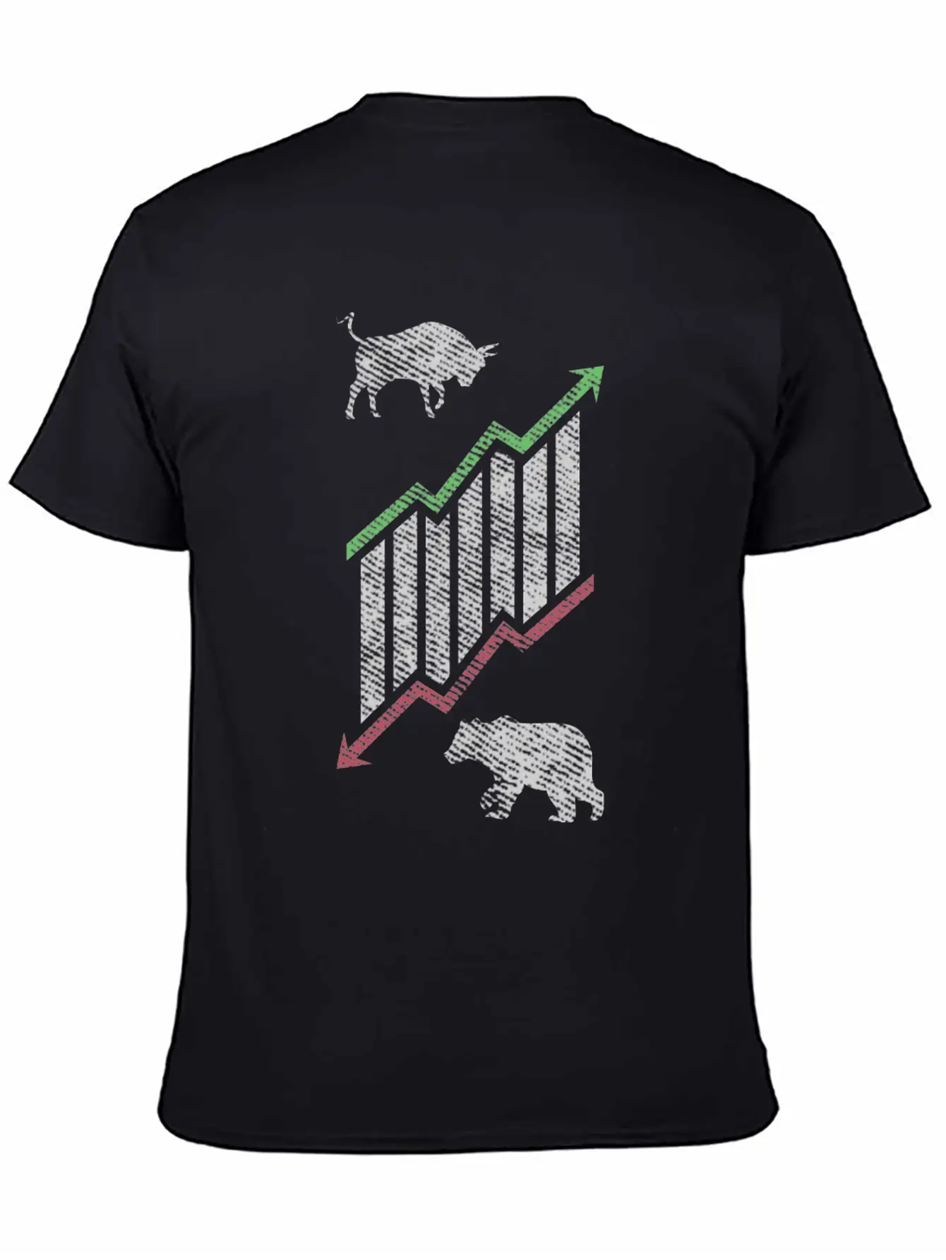 Stock Market Bulls And Bears Market Gift Essential Unisex Summer Tee – Soft Cotton Casual Fit
