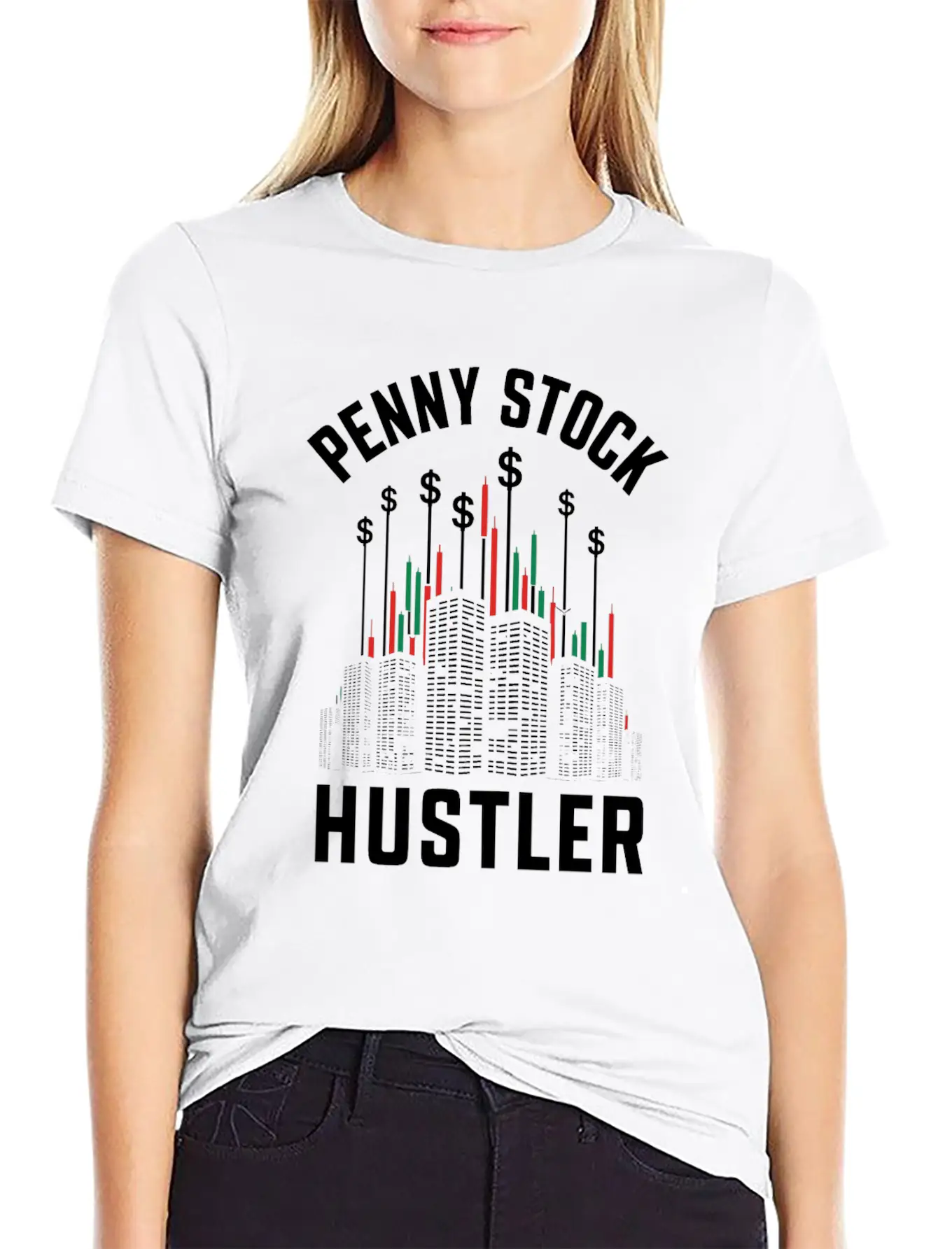 Stock Market Trader Forex Trader Investor Trading Unisex Short Sleeve Soft Cotton T-Shirt – Casual Everyday Wear