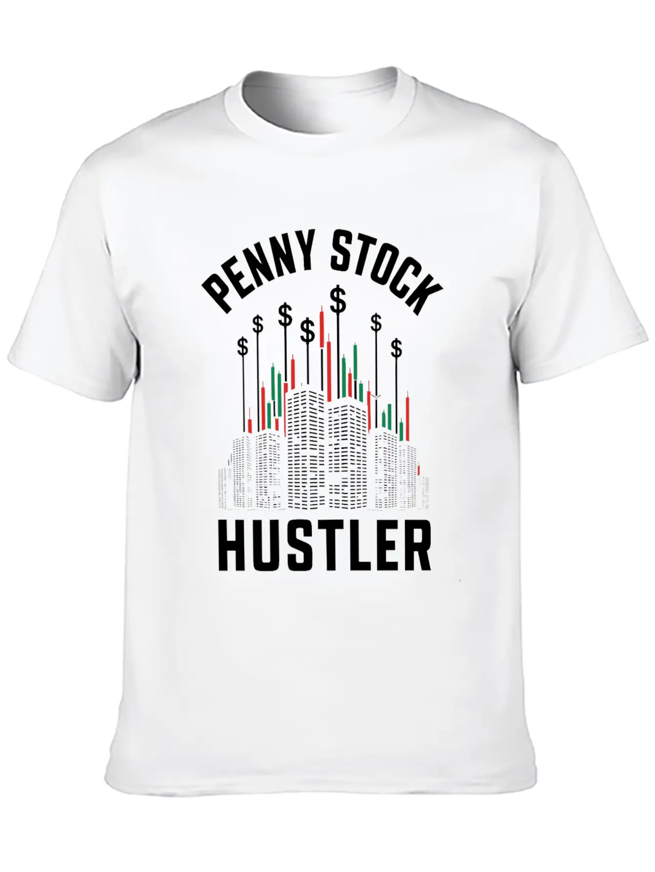 Stock Market Trader Forex Trader Investor Trading Unisex Short Sleeve Soft Cotton T-Shirt – Casual Everyday Wear
