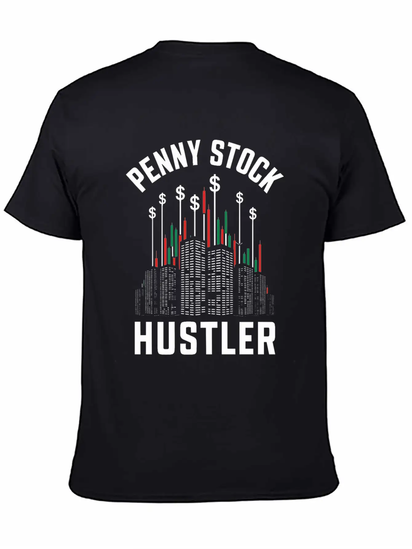Stock Market Trader Forex Trader Investor Trading Unisex Short Sleeve Soft Cotton T-Shirt – Casual Everyday Wear