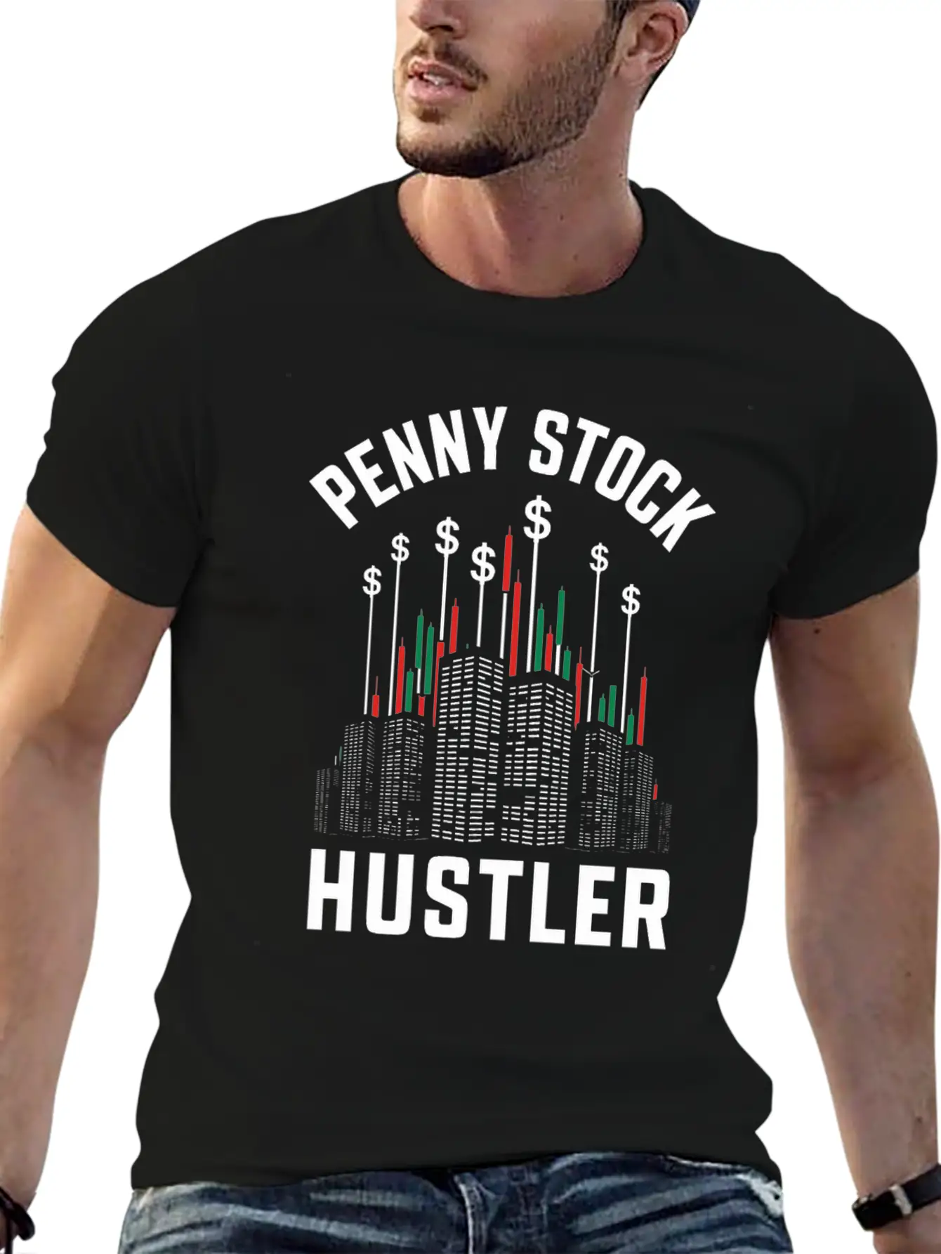 Stock Market Trader Forex Trader Investor Trading Unisex Short Sleeve Soft Cotton T-Shirt – Casual Everyday Wear
