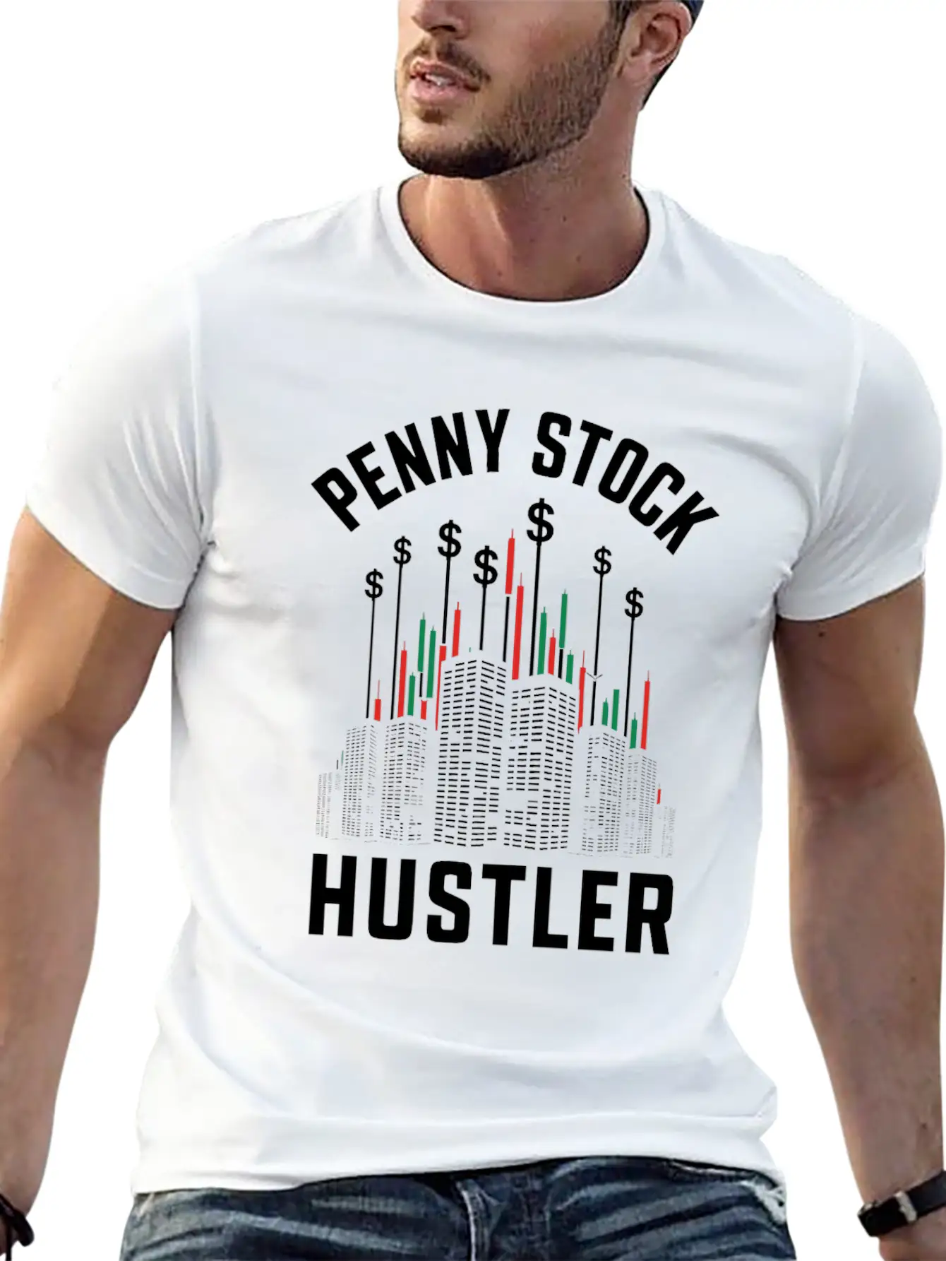 Stock Market Trader Forex Trader Investor Trading Unisex Short Sleeve Soft Cotton T-Shirt – Casual Everyday Wear