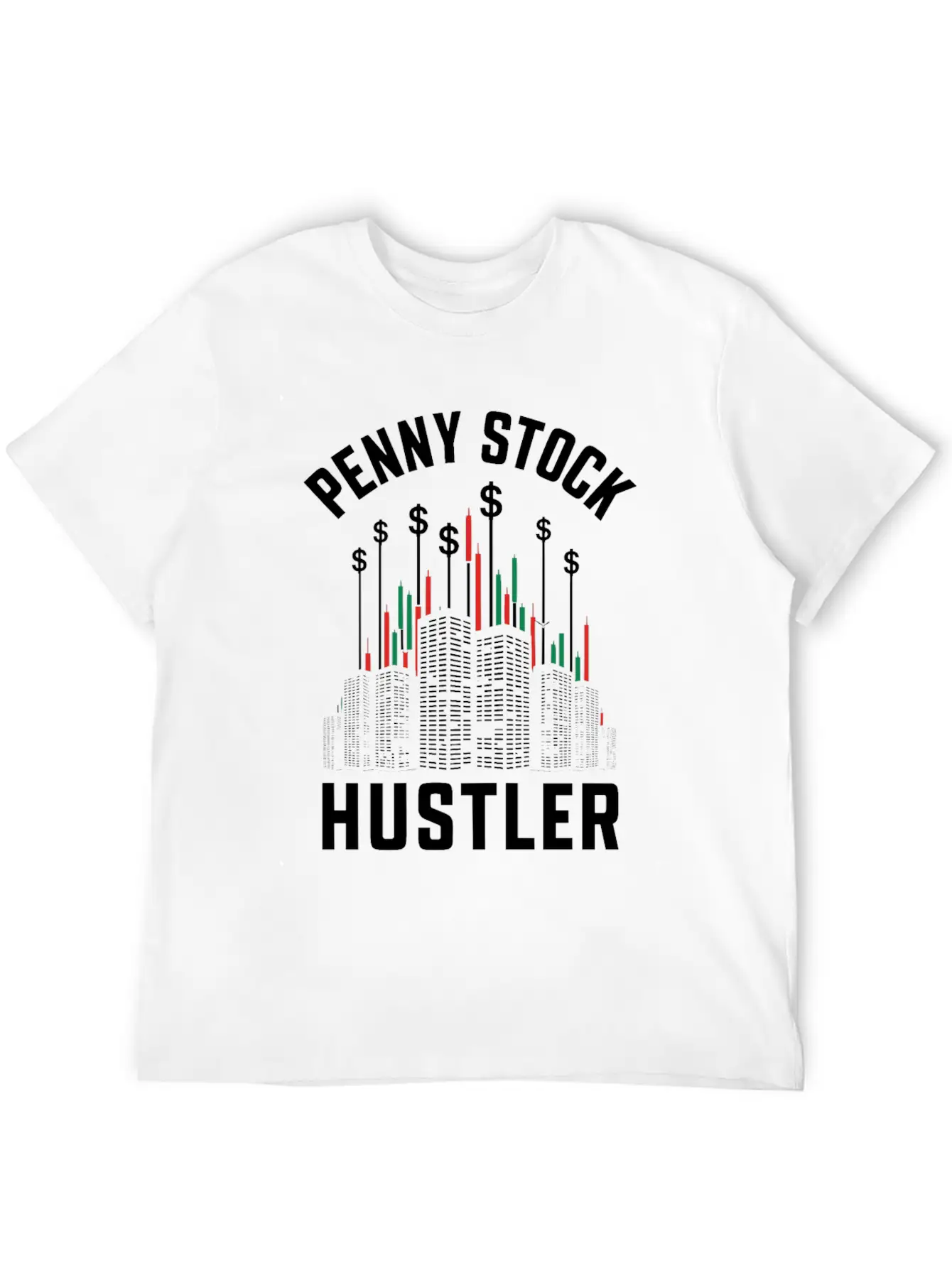 Stock Market Trader Forex Trader Investor Trading Unisex Short Sleeve Soft Cotton T-Shirt – Casual Everyday Wear