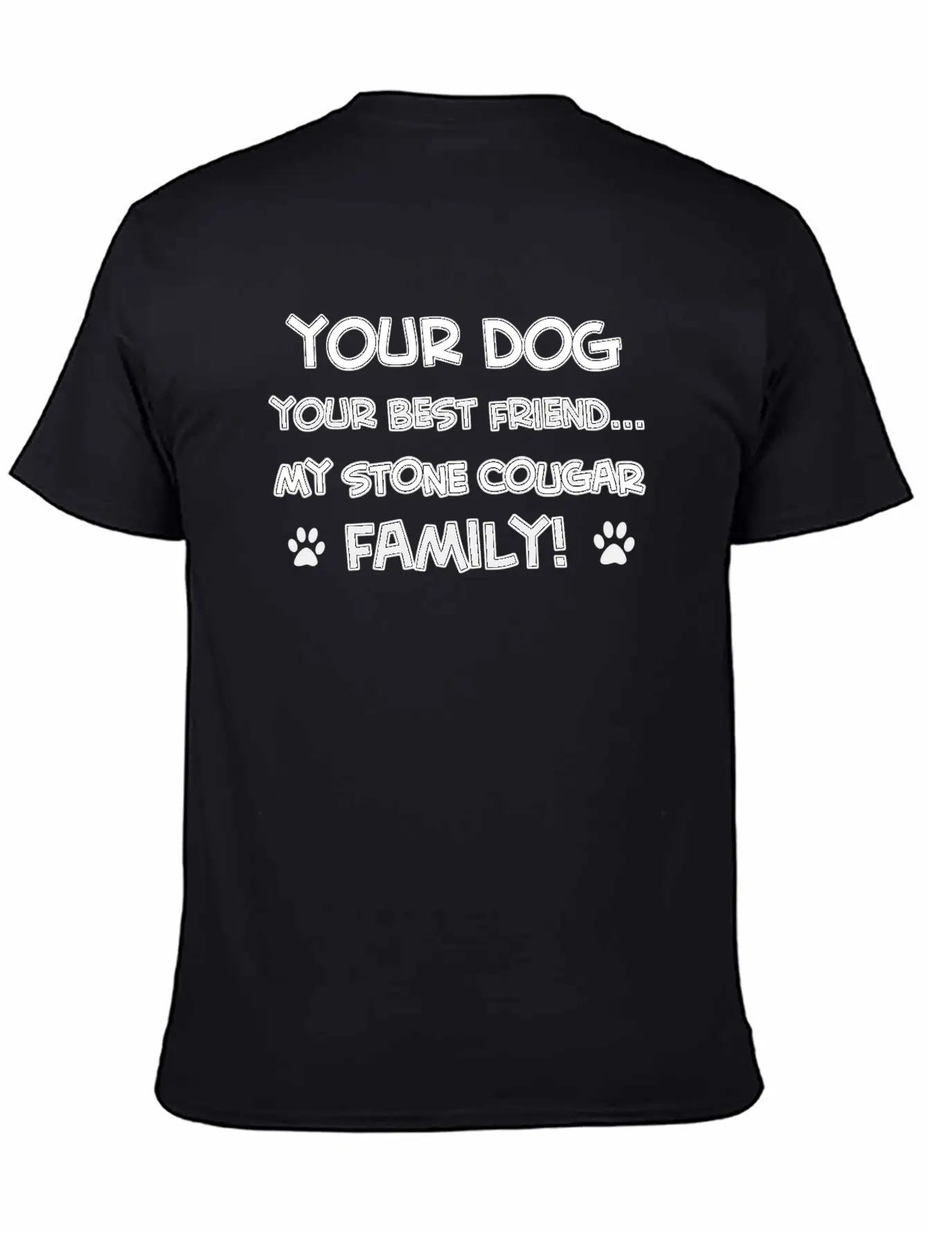 STONE COUGAR Comfortable Minimalist Graphic Tee – Summer Style Essential