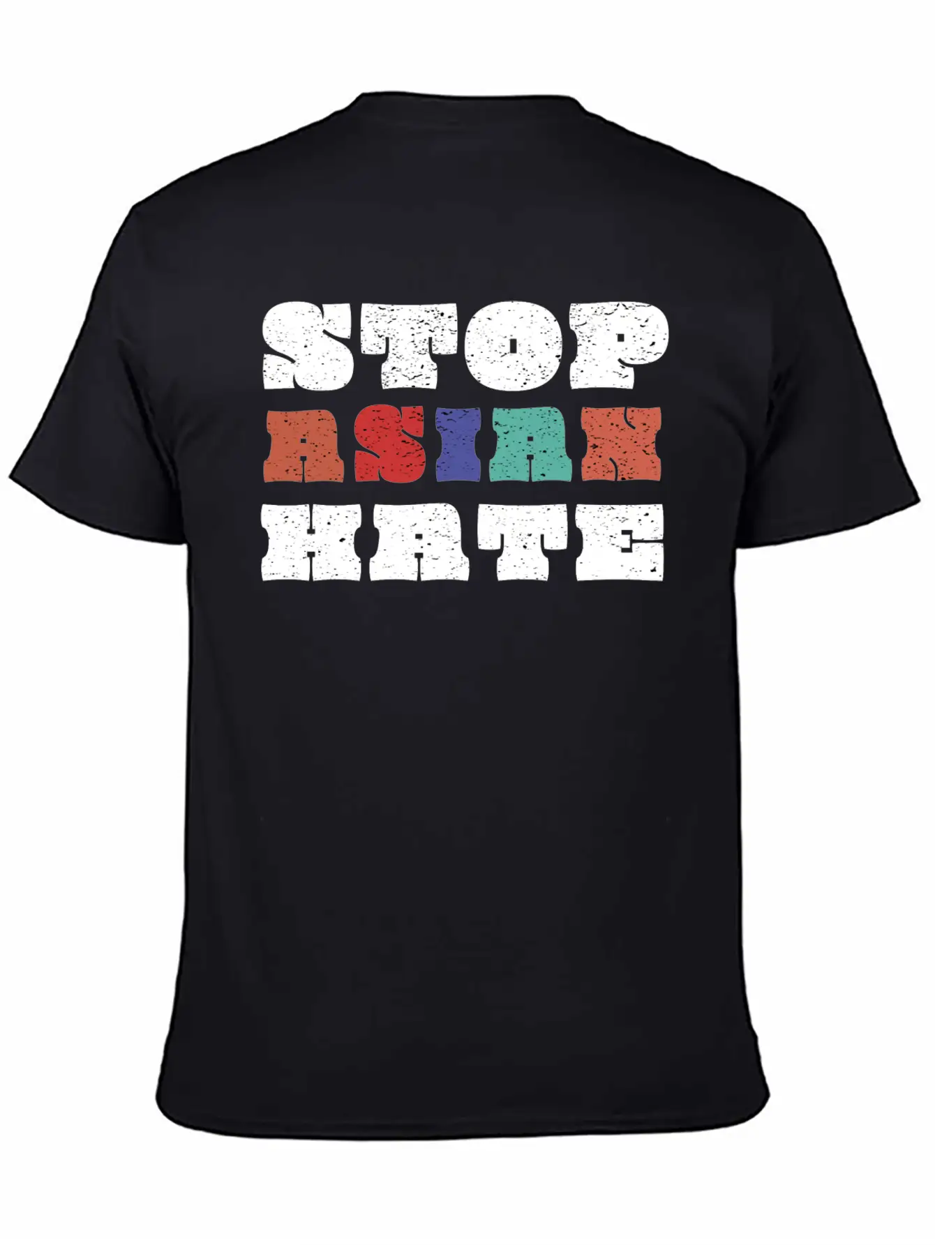 Stop Asian Hate Tee Stop Asian Hate Asian Lives Ma Comfortable Minimalist Graphic Tee – Summer Style Essential