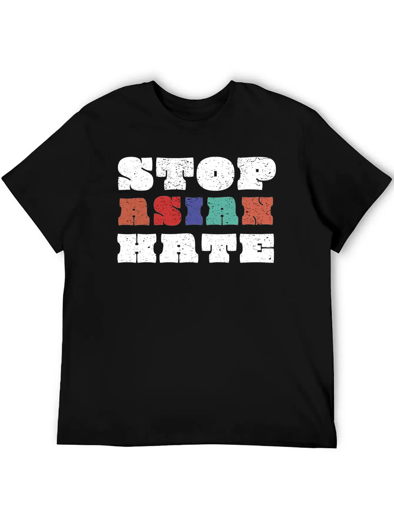 Stop Asian Hate Tee Stop Asian Hate Asian Lives Ma Comfortable Minimalist Graphic Tee – Summer Style Essential