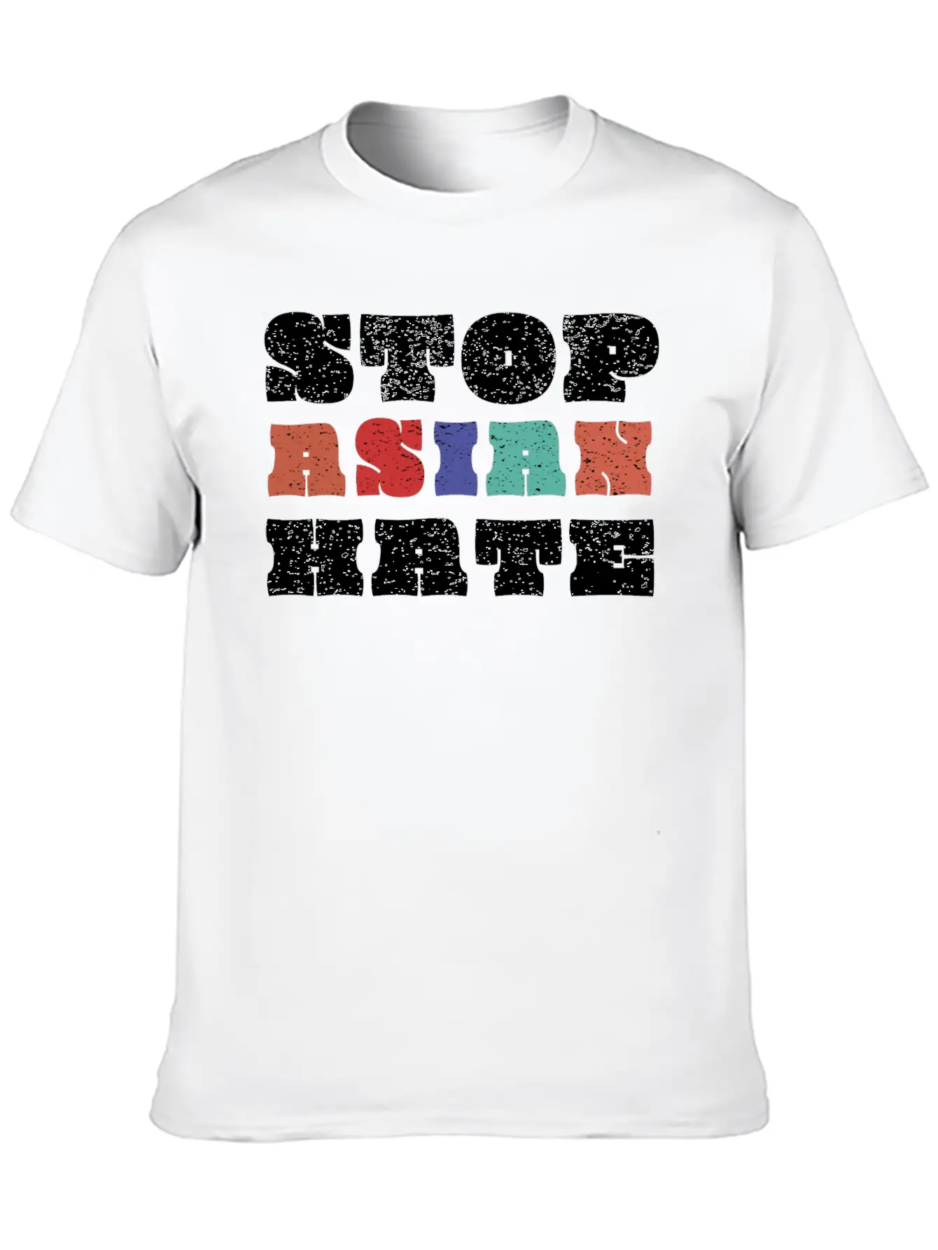 Stop Asian Hate Tee Stop Asian Hate Asian Lives Ma Comfortable Minimalist Graphic Tee – Summer Style Essential