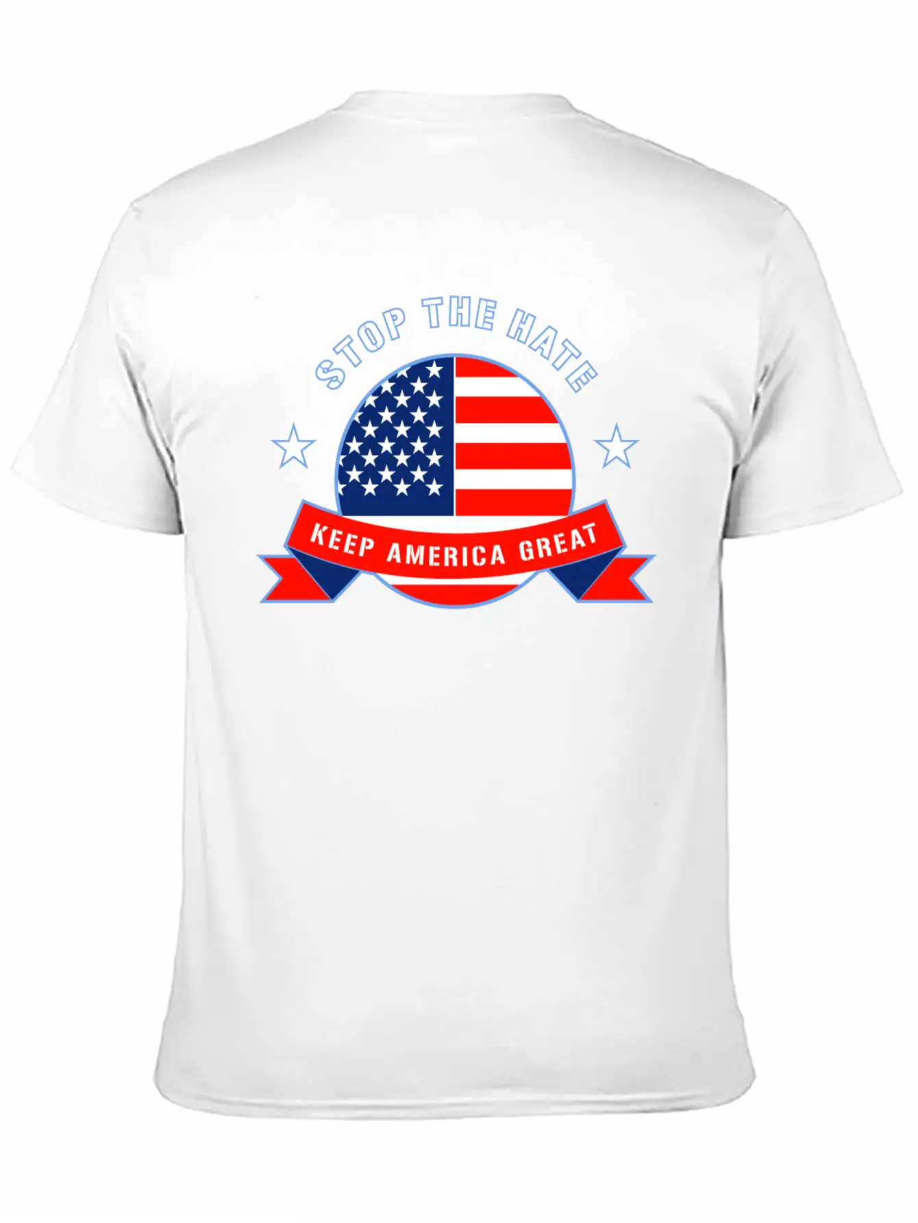Stop The Hate Stylish Everyday T-Shirt – Unisex Basic Cotton Tee
