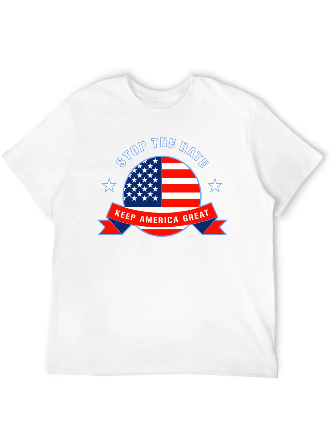 Stop The Hate Stylish Everyday T-Shirt – Unisex Basic Cotton Tee