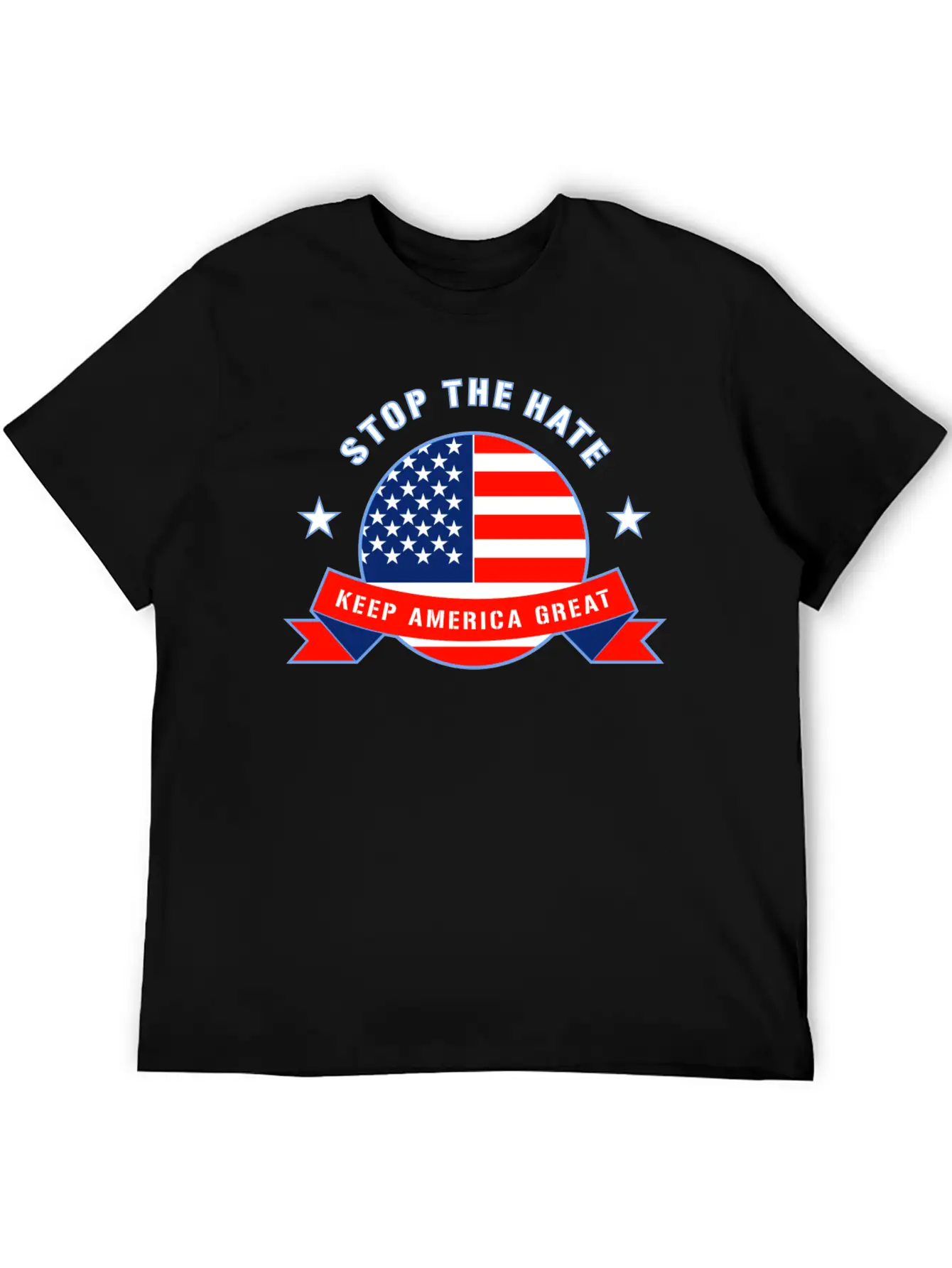 Stop The Hate Stylish Everyday T-Shirt – Unisex Basic Cotton Tee