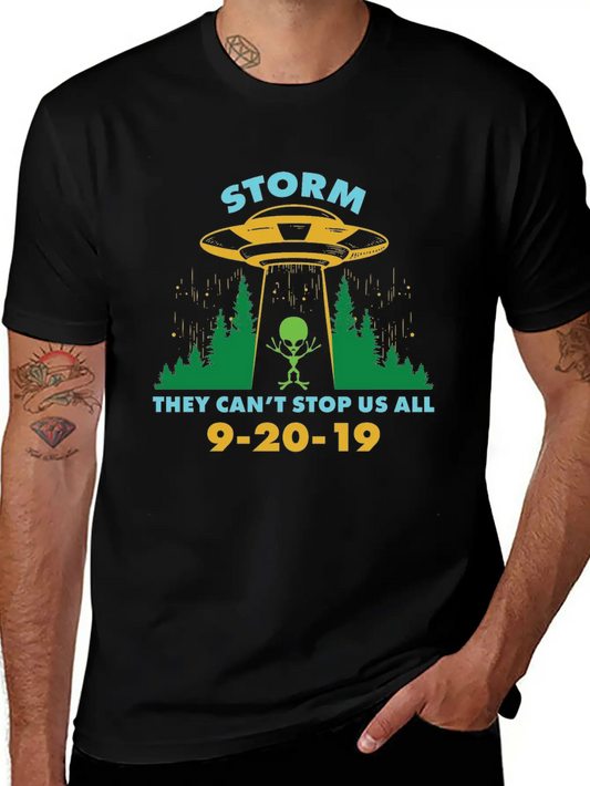 Storm Area They Can't Stop Us All Stylish Everyday T-Shirt – Unisex Basic Cotton Tee