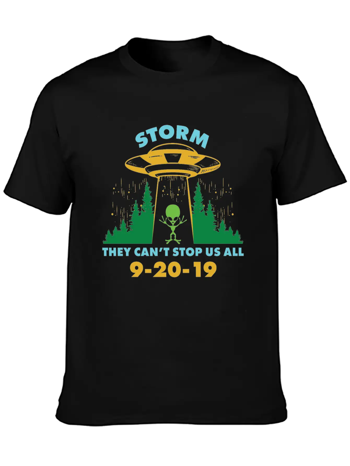 Storm Area They Can't Stop Us All Stylish Everyday T-Shirt – Unisex Basic Cotton Tee