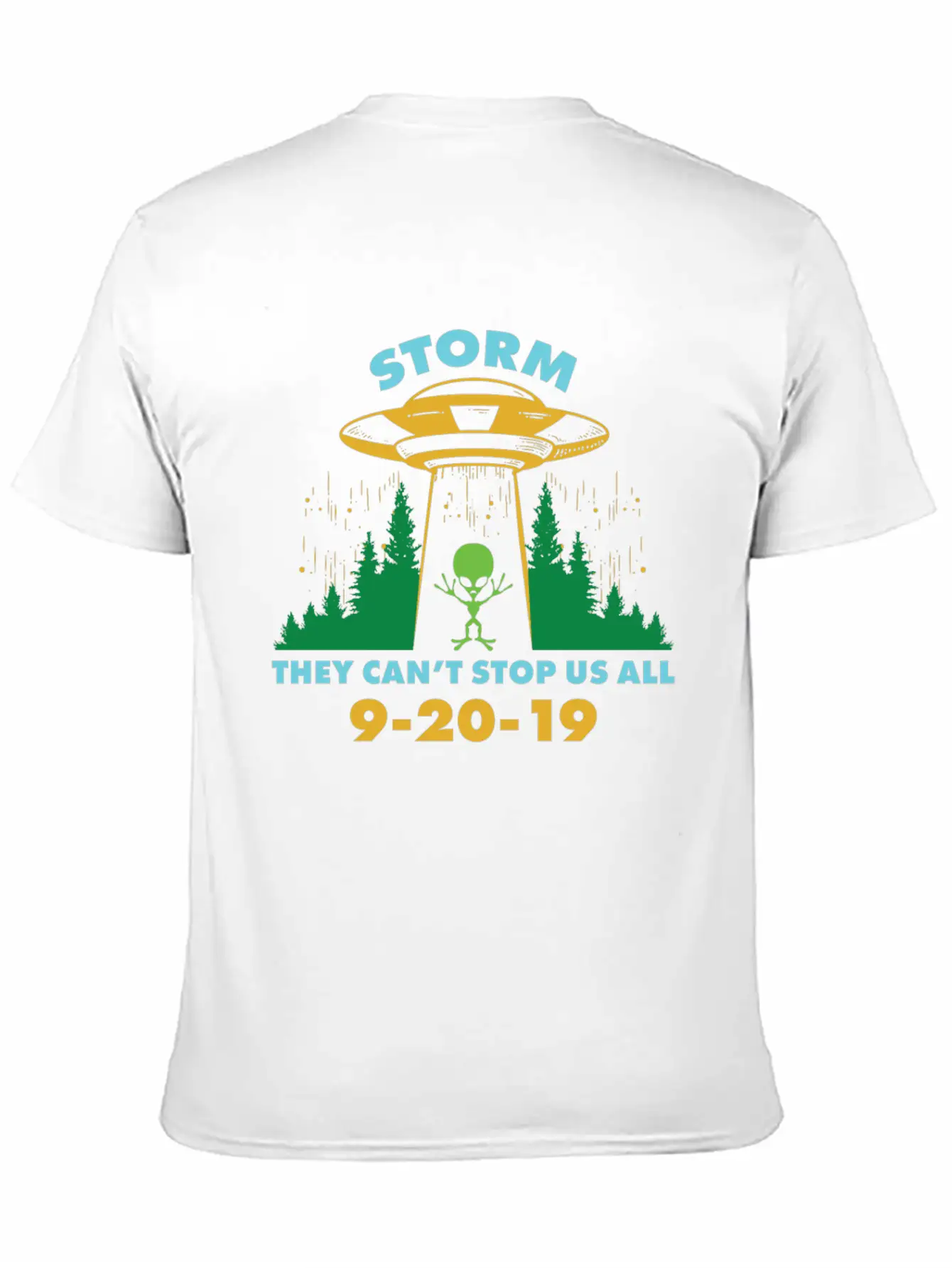 Storm Area They Can't Stop Us All Stylish Everyday T-Shirt – Unisex Basic Cotton Tee