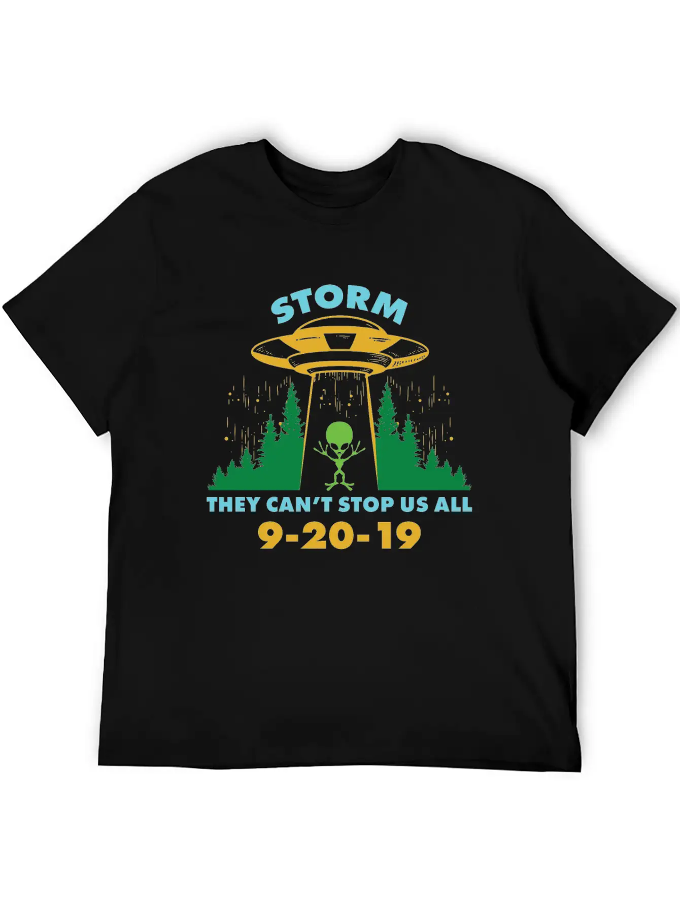 Storm Area They Can't Stop Us All Stylish Everyday T-Shirt – Unisex Basic Cotton Tee