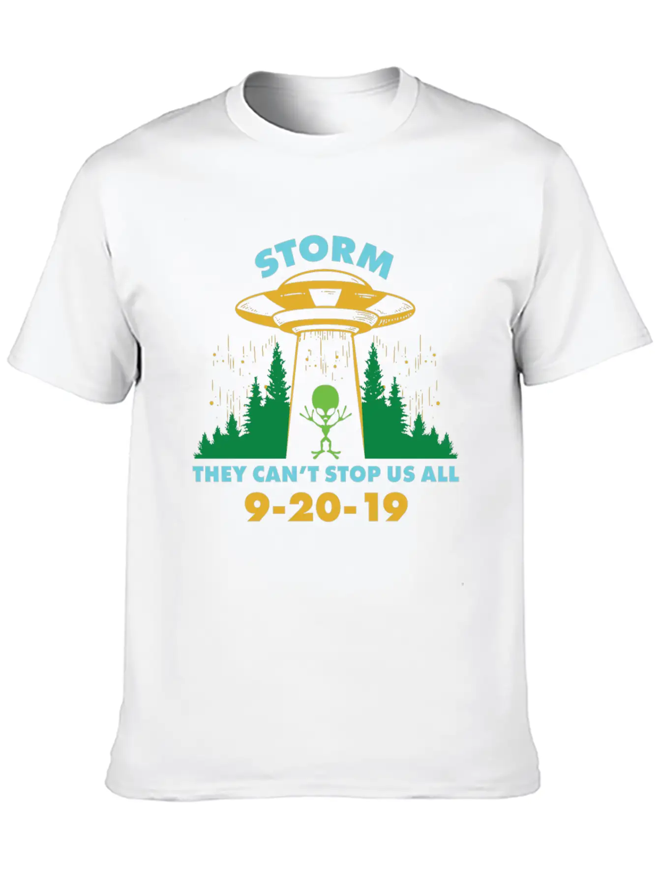 Storm Area They Can't Stop Us All Stylish Everyday T-Shirt – Unisex Basic Cotton Tee