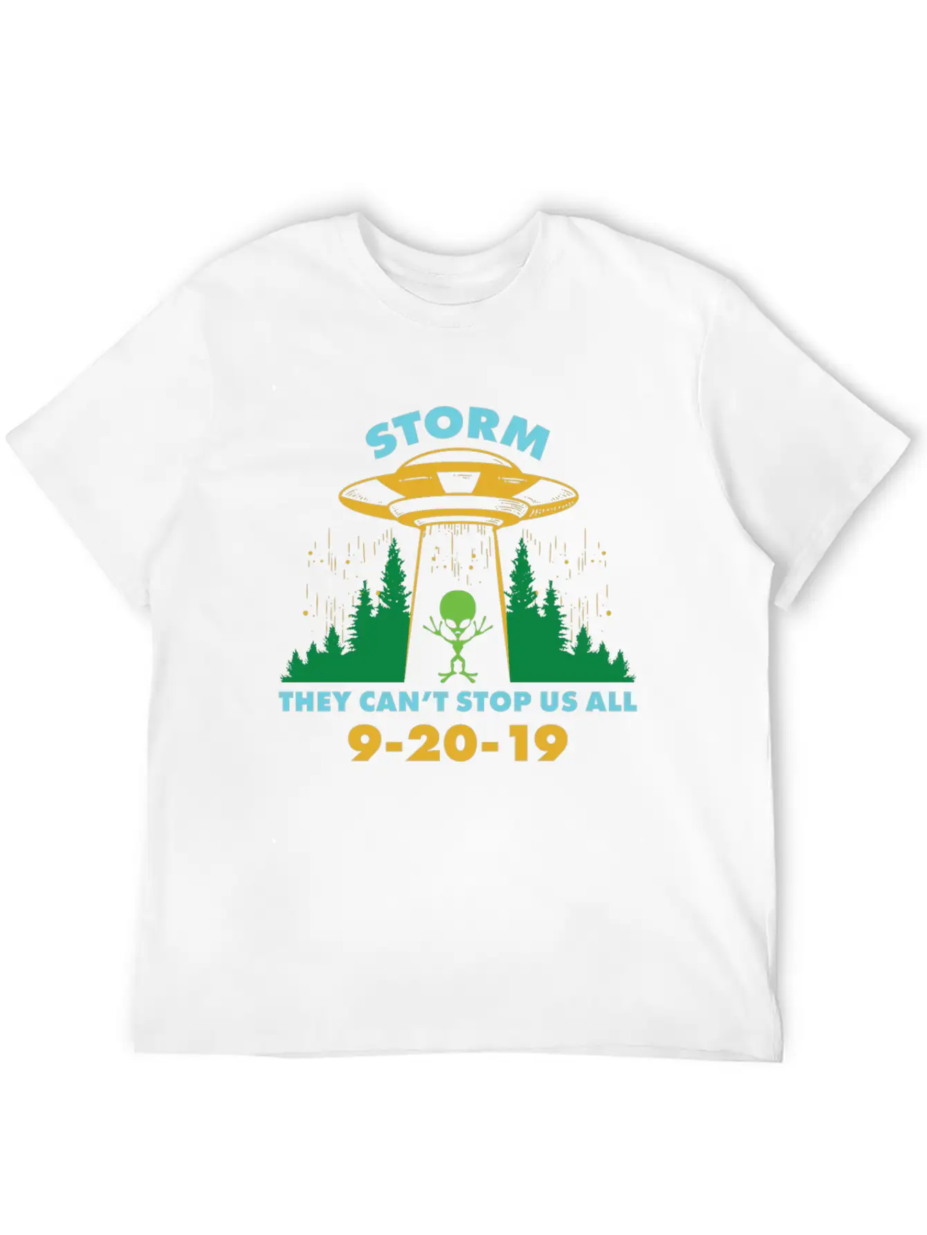 Storm Area They Can't Stop Us All Stylish Everyday T-Shirt – Unisex Basic Cotton Tee